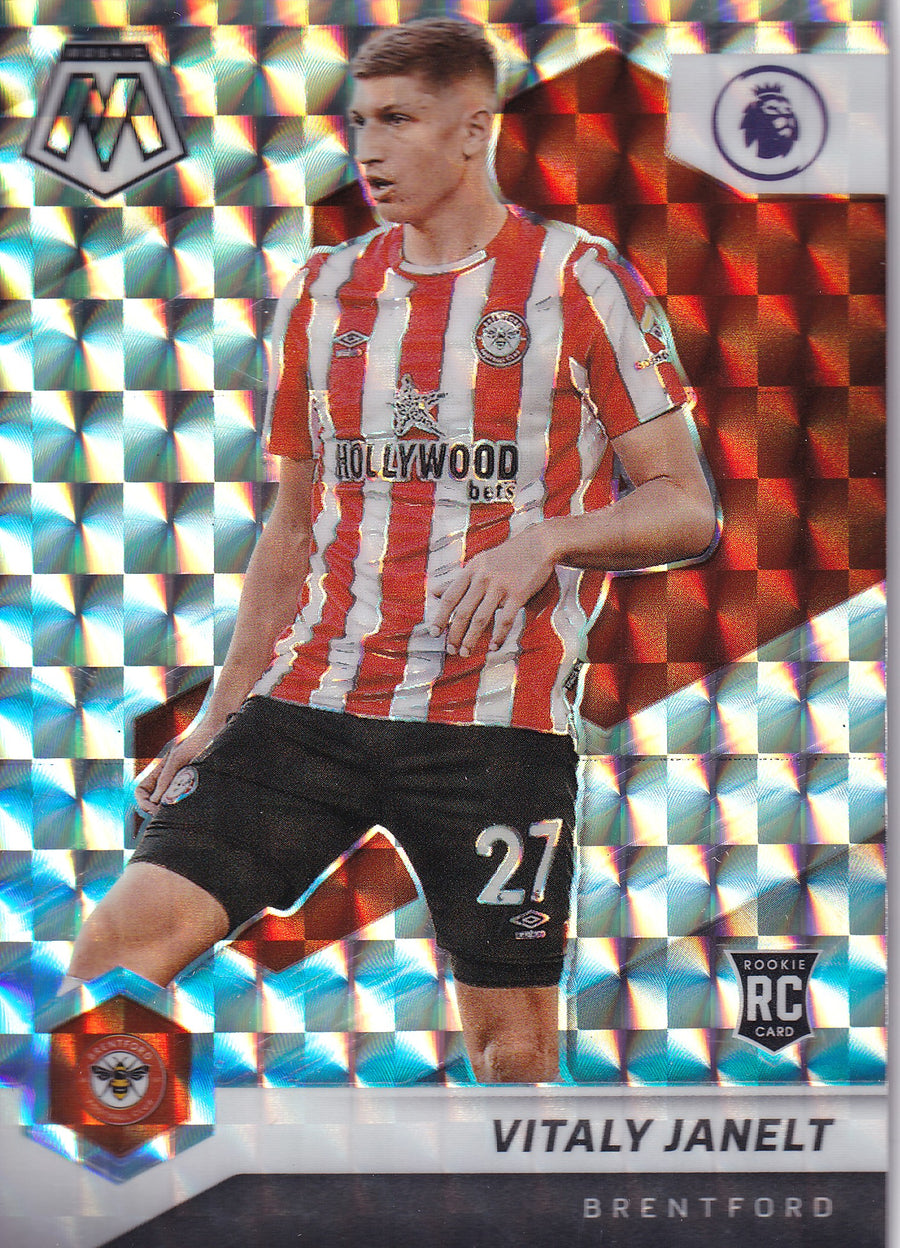 079. VITALY JANELT - BRENTFORD - ROOKIE CARD - MOSAIC