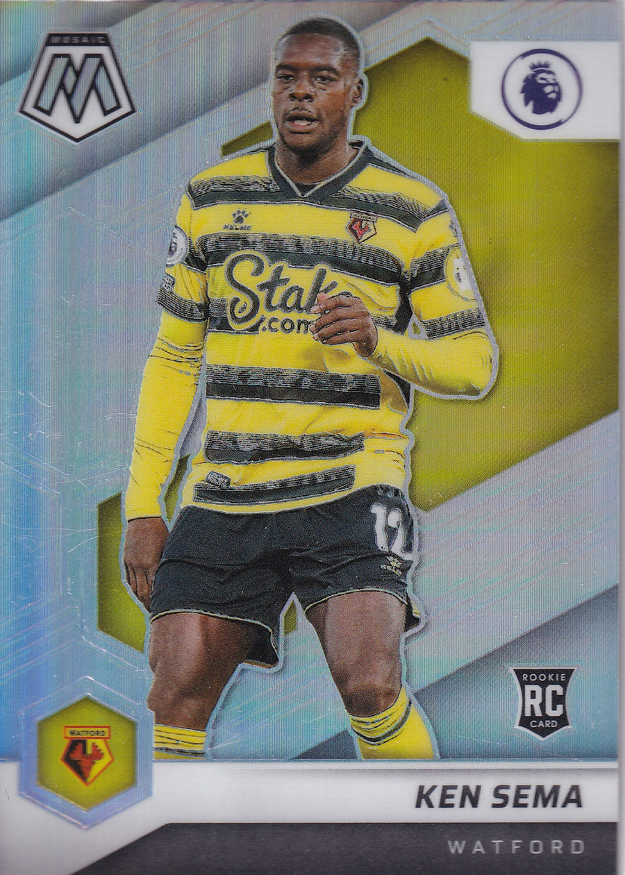 048. KEN SEMA - WATFORD - ROOKIE CARD - SILVER