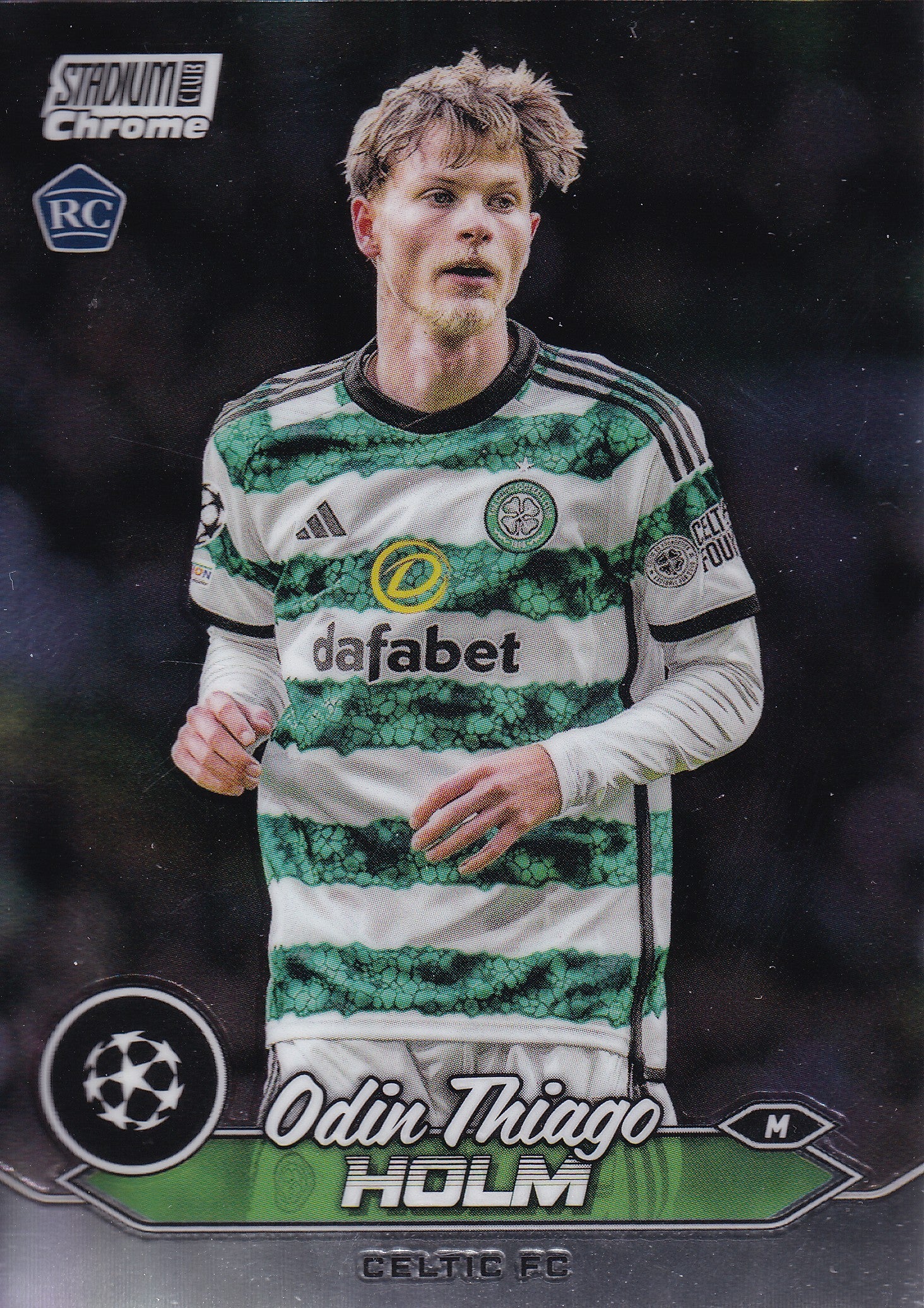 050. ODIN THIAGO HOLM - CELTIC FC - ROOKIE CARD