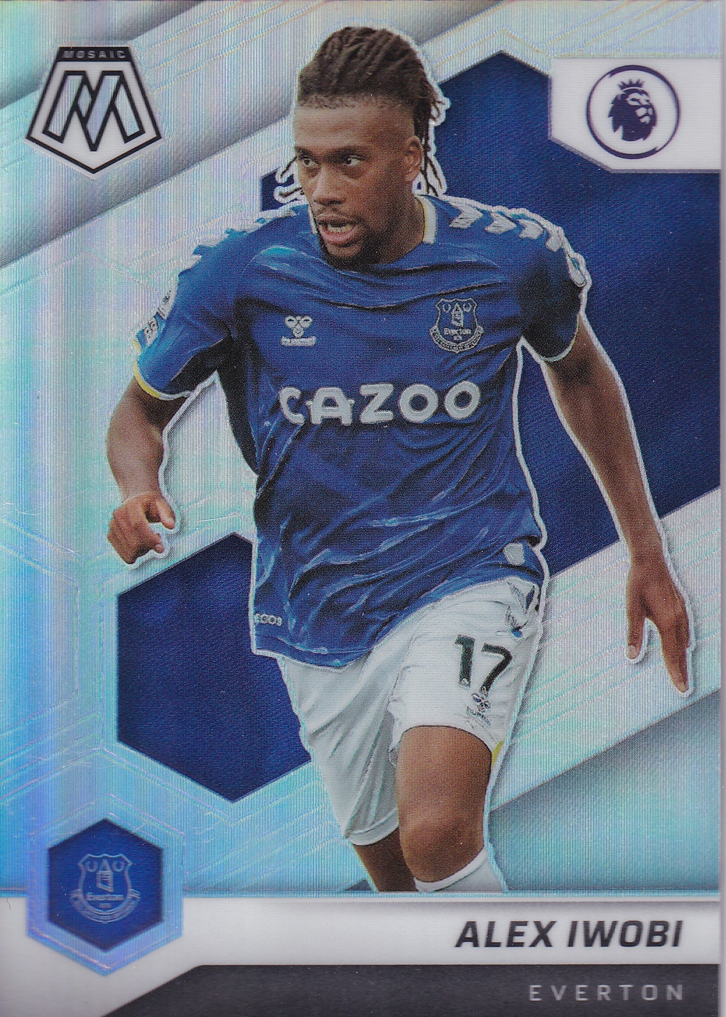 162. ALEX IWOBI - EVERTON - SILVER