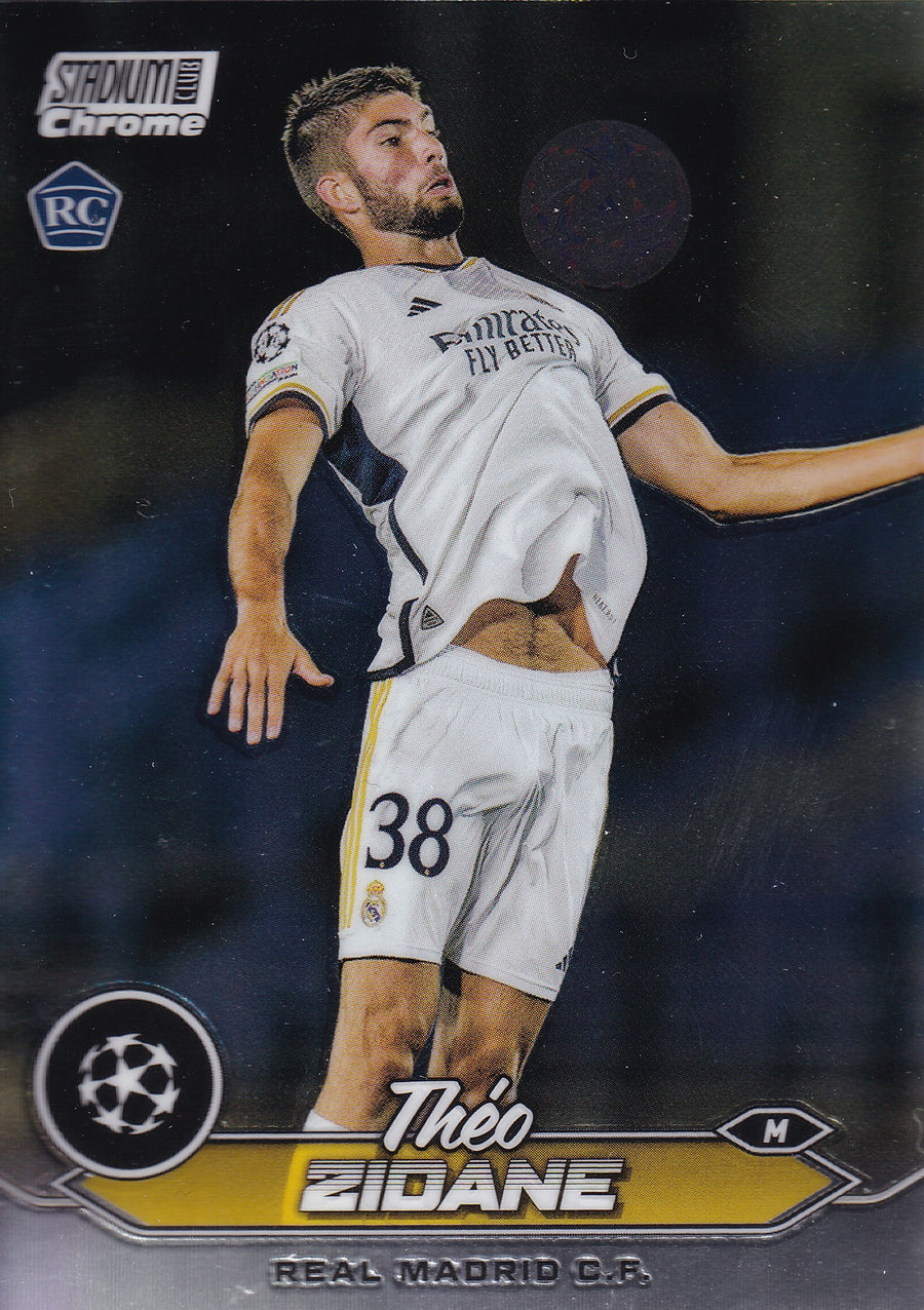 038. THEO ZIDANE - REAL MADRID C.F. - ROOKIE CARD