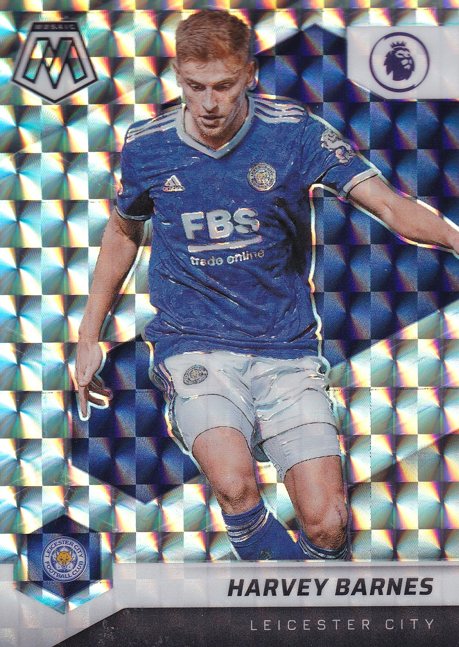 022. HARVEY BARNES - LEICESTER CITY - MOSAIC