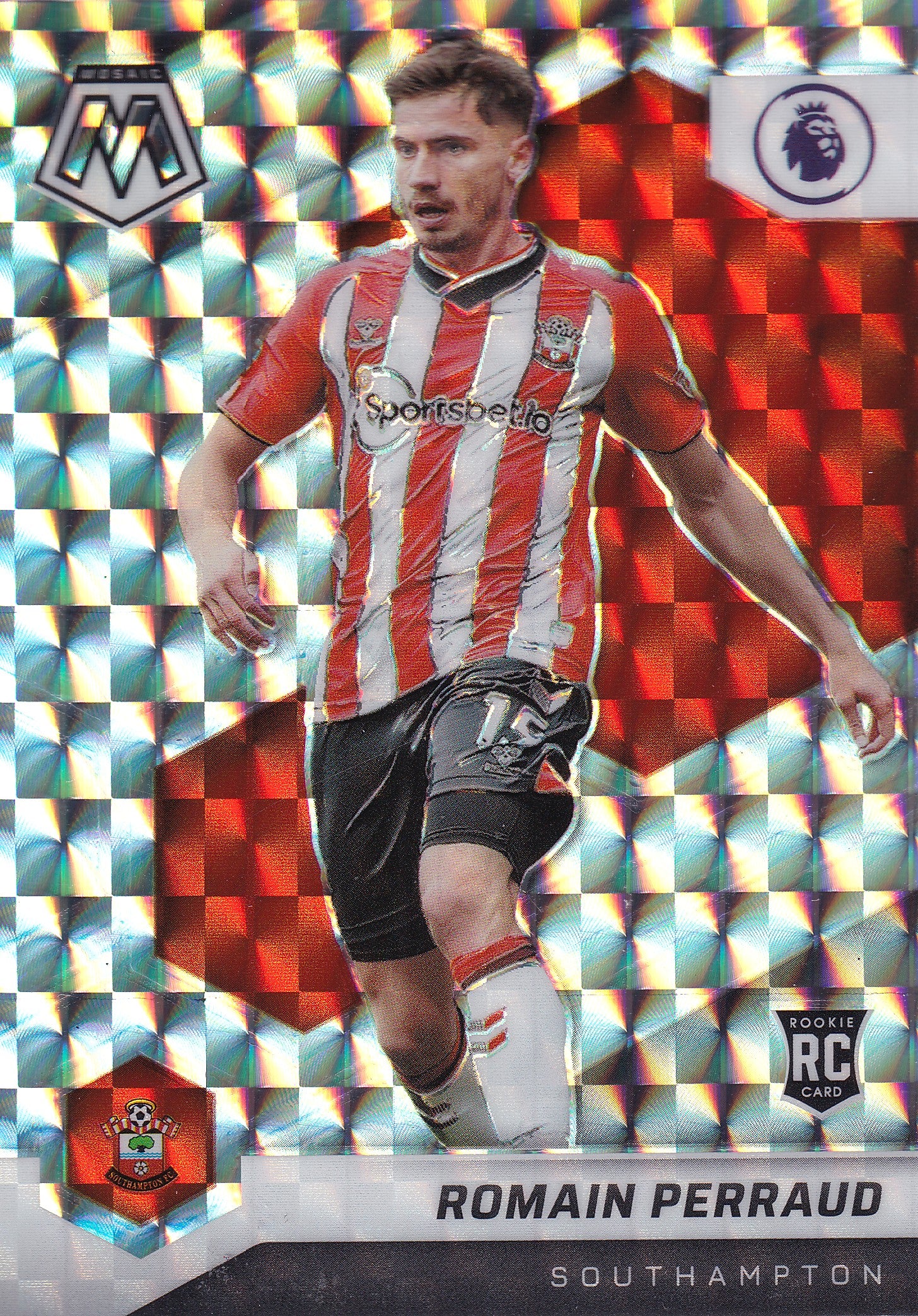159. ROMAIN PERRAUD - SOUTHAMPTON - ROOKIE CARD - MOSAIC