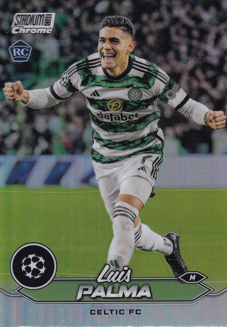079. LUIS PALMA - CELTIC FC - ROOKIE CARD - REFRACTOR