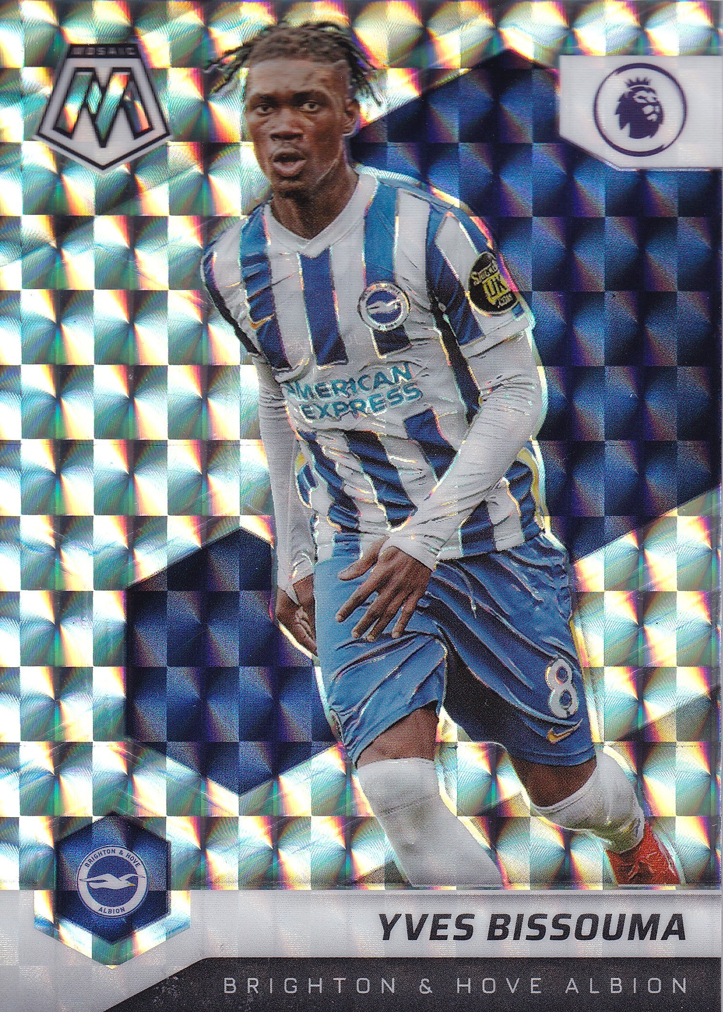 120. YVES BISSOUMA - BRIGHTON & HOVE ALBION - MOSAIC