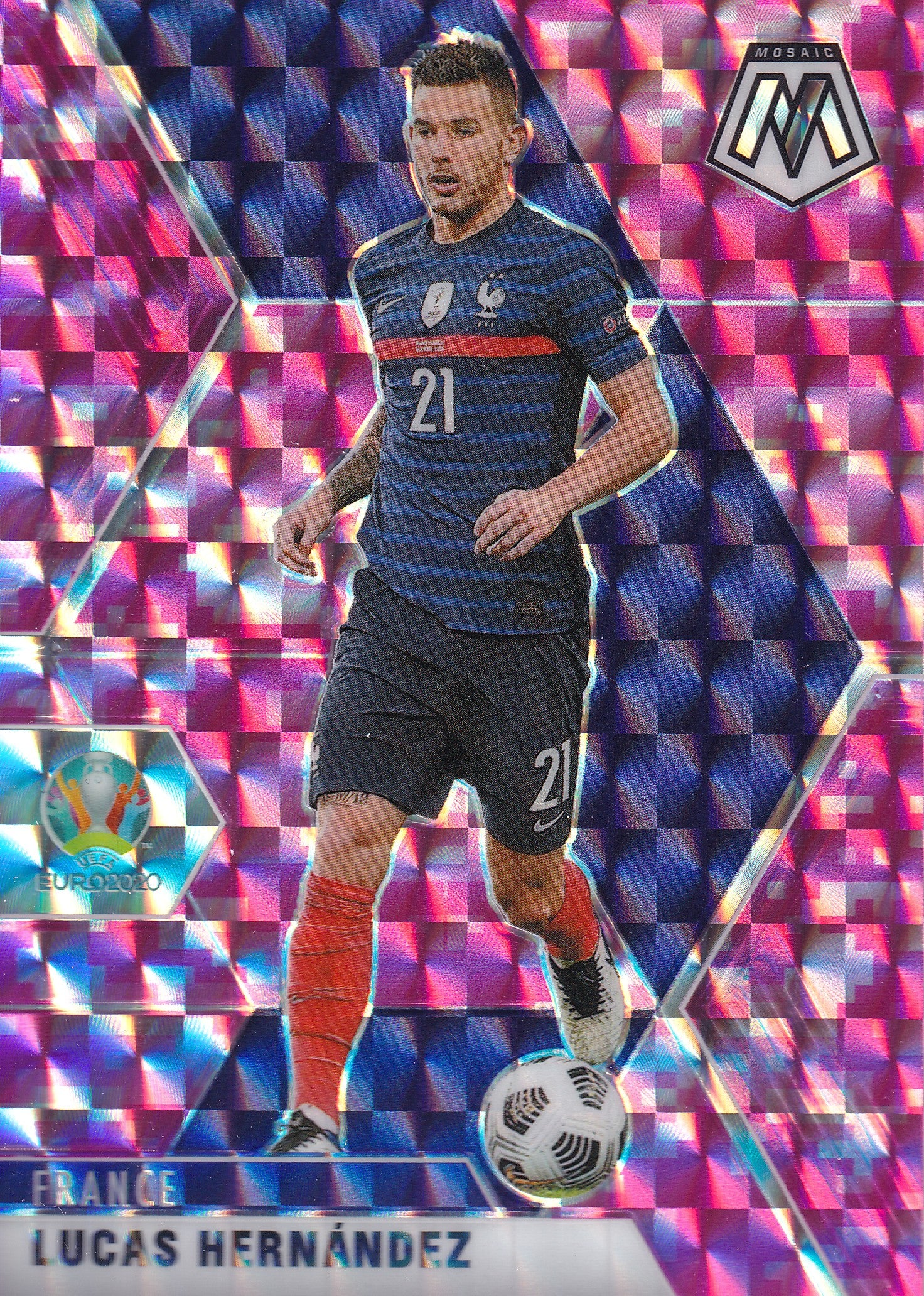 117. LUCAS HERNANDEZ - FRANCE - PINK MOSAIC