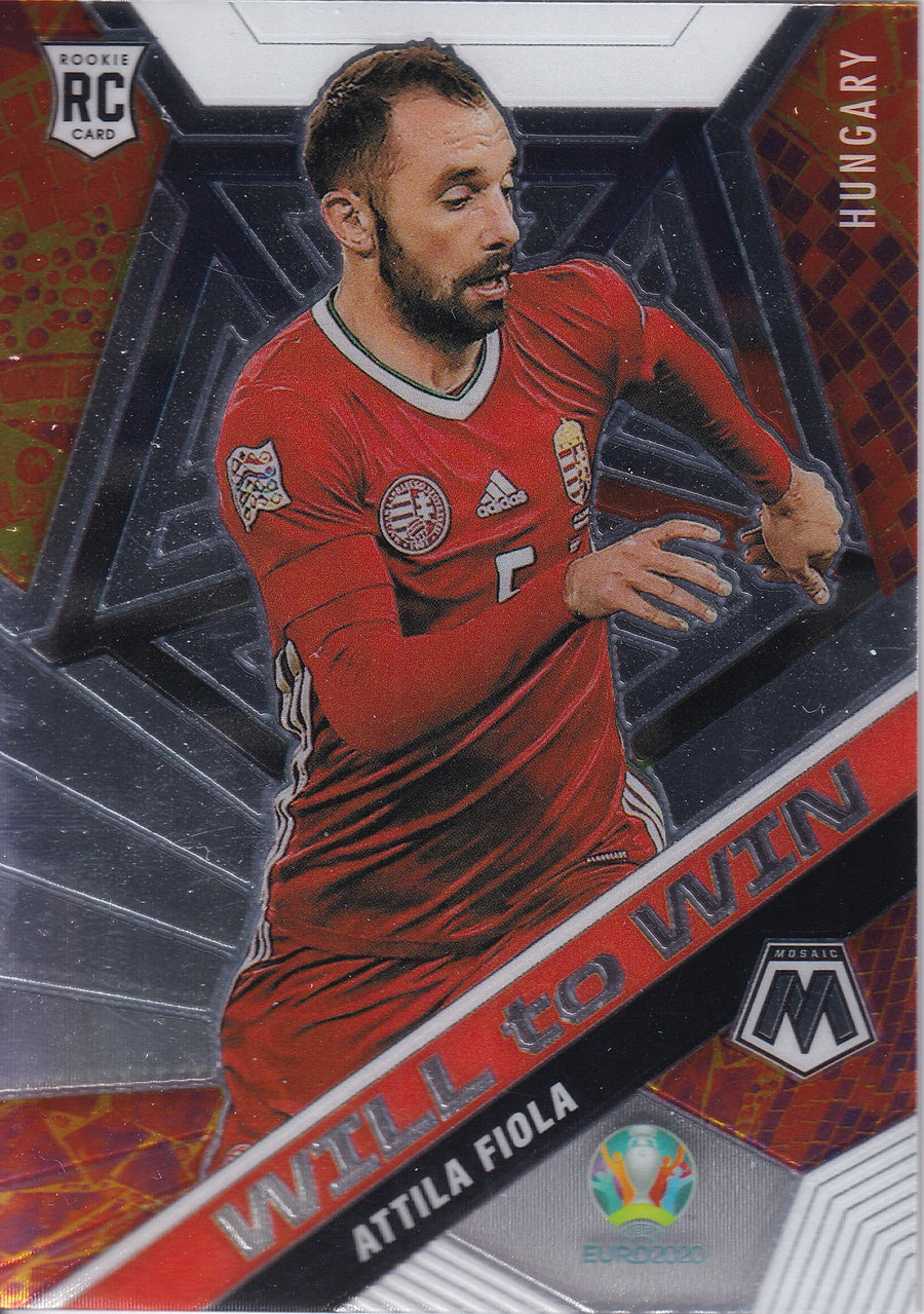 010. ATTILA FIOLA - HUNGARY - ROOKIE CARD - WILL TO WIN