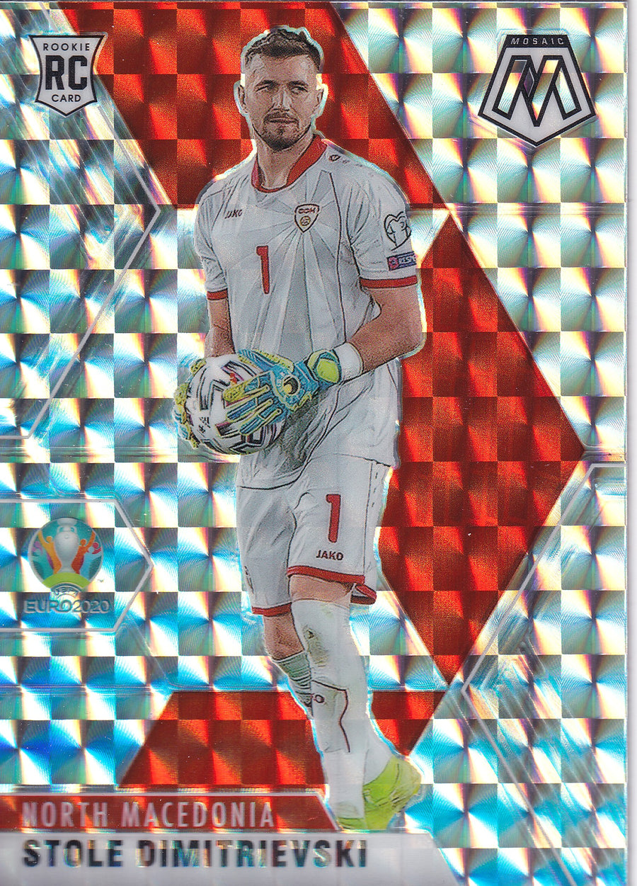 057. STOLE DIMITRIEVSKI - NORTH MACEDONIA - ROOKIE CARD - MOSAIC