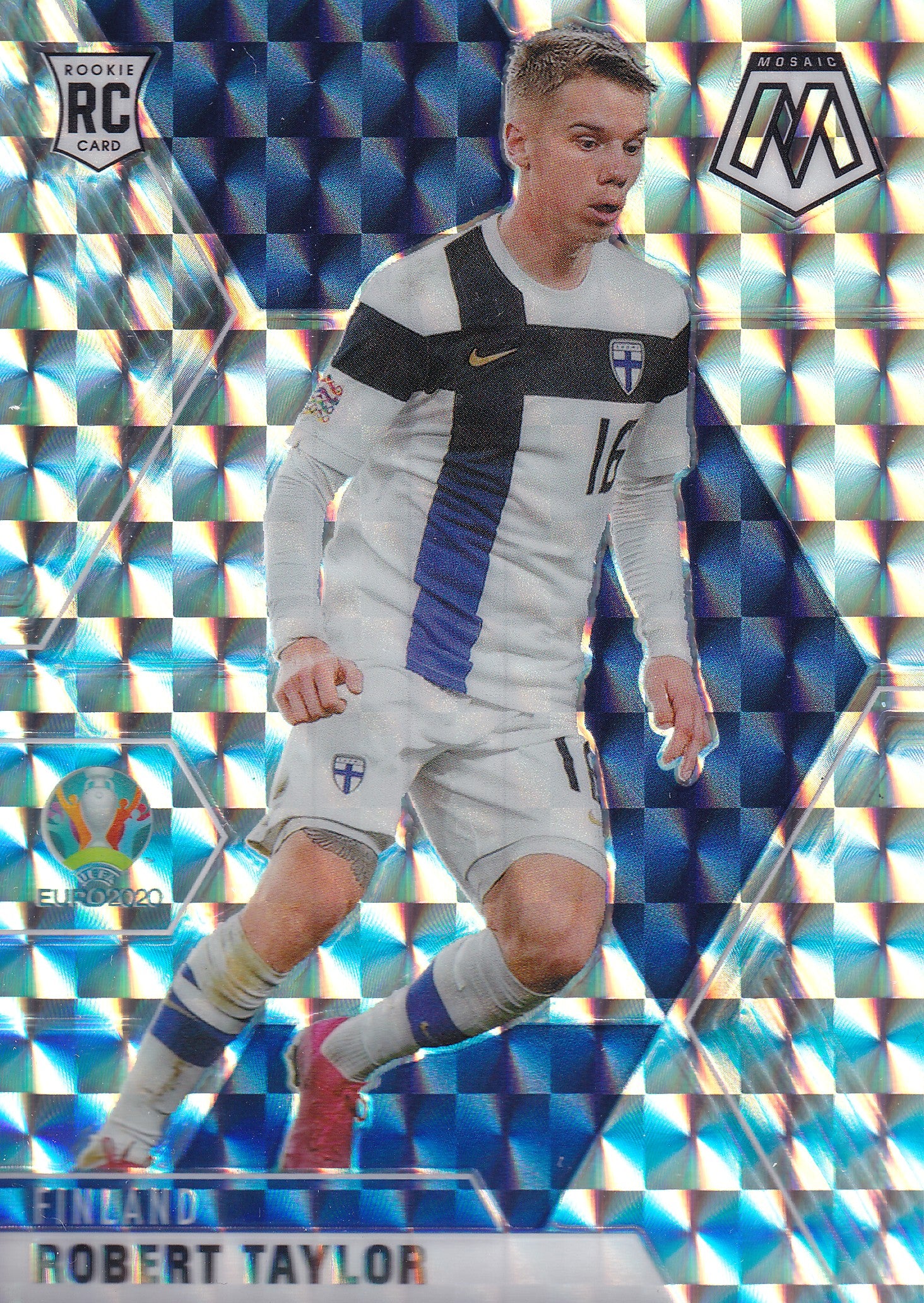 047. ROBERT TAYLOR - FINLAND - ROOKIE CARD - MOSAIC