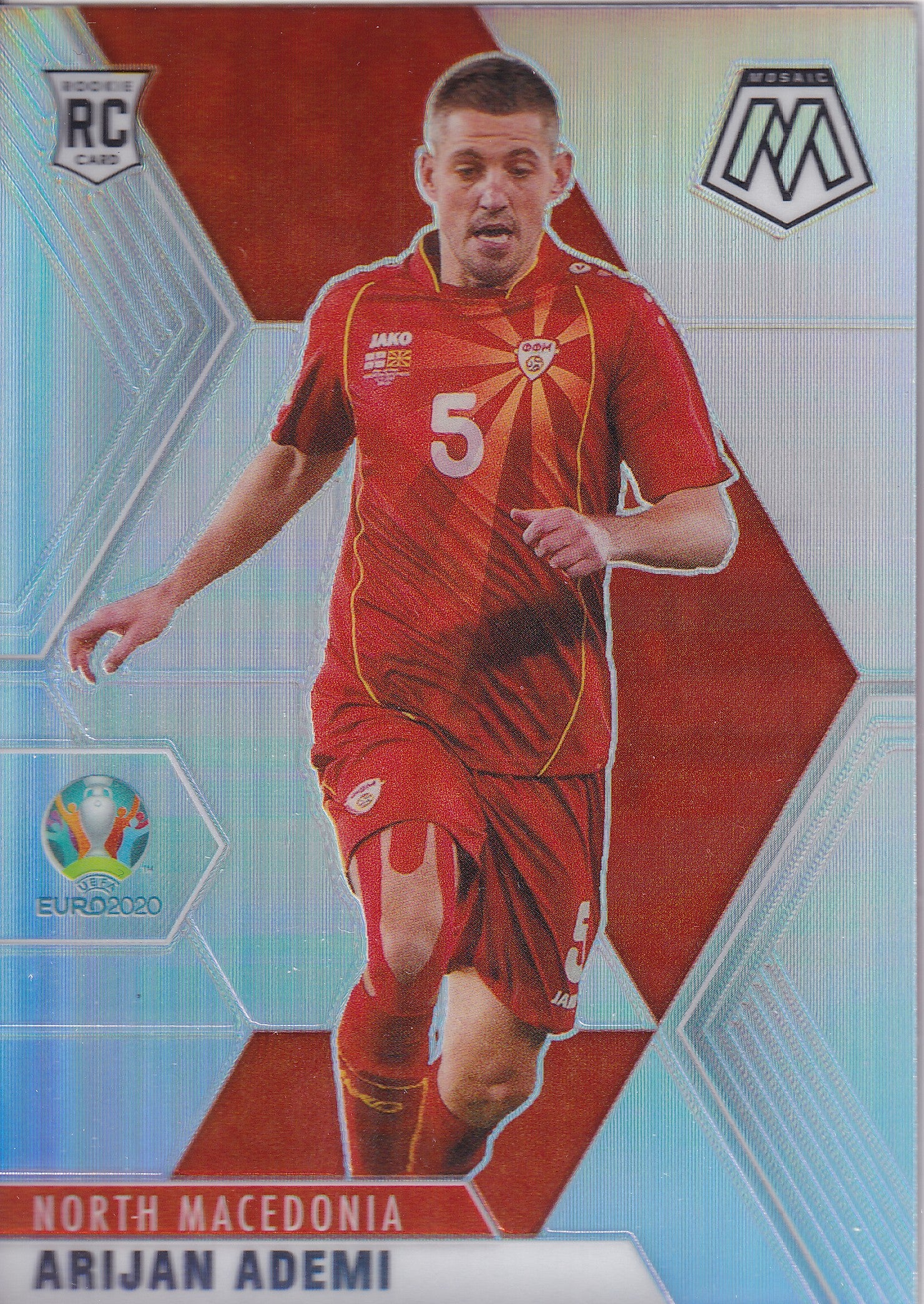 056. ARIJAN ADEMI - NORTH MACEDONIA - ROOKIE CARD - SILVER