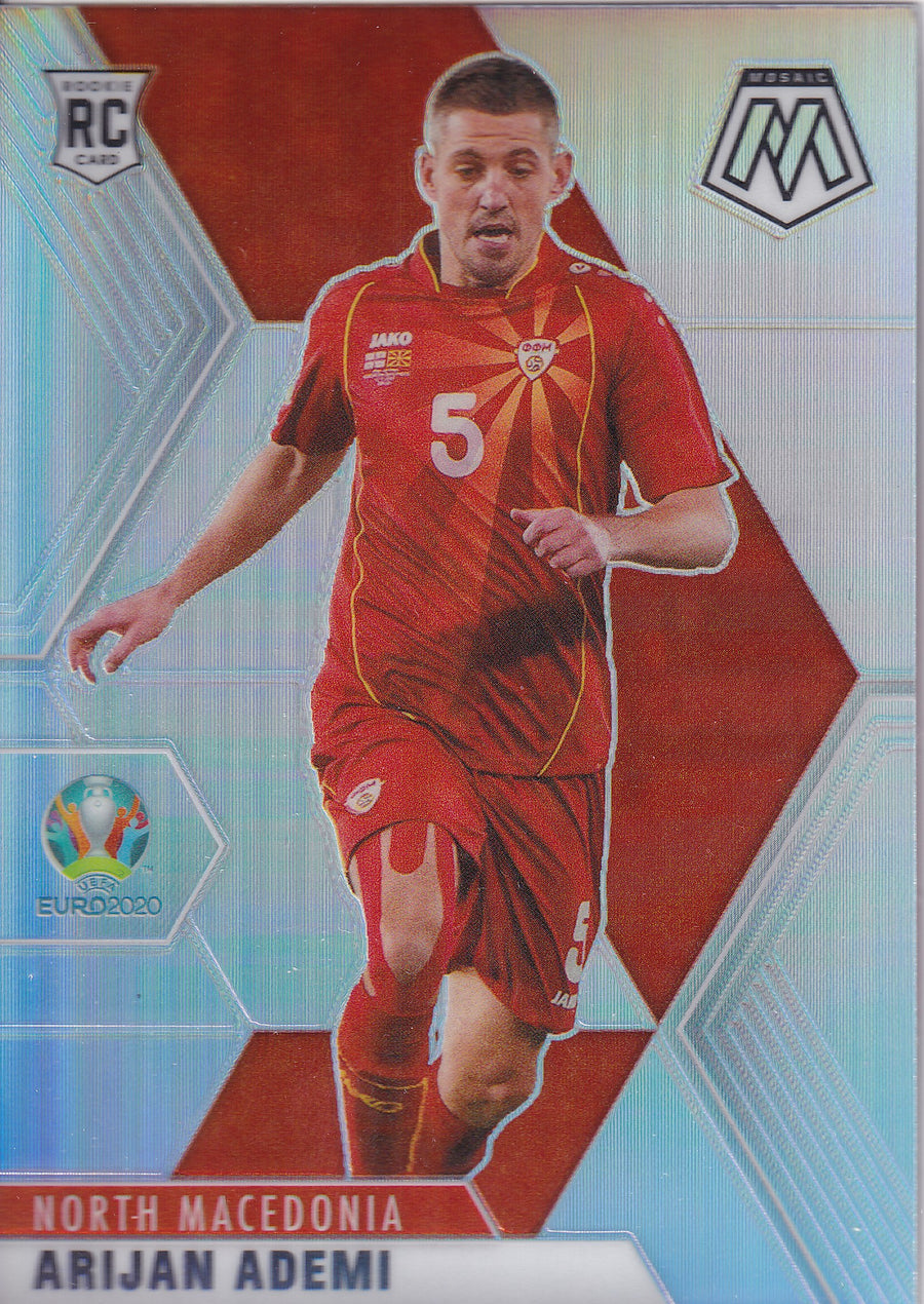 056. ARIJAN ADEMI - NORTH MACEDONIA - ROOKIE CARD - SILVER