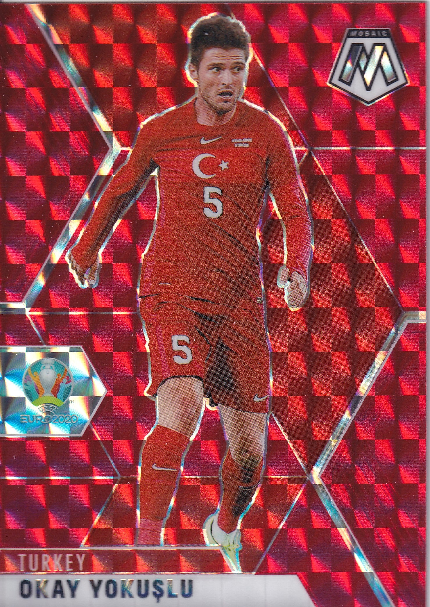 096. OKAY YOKUSLU - TURKEY - RED MOSAIC