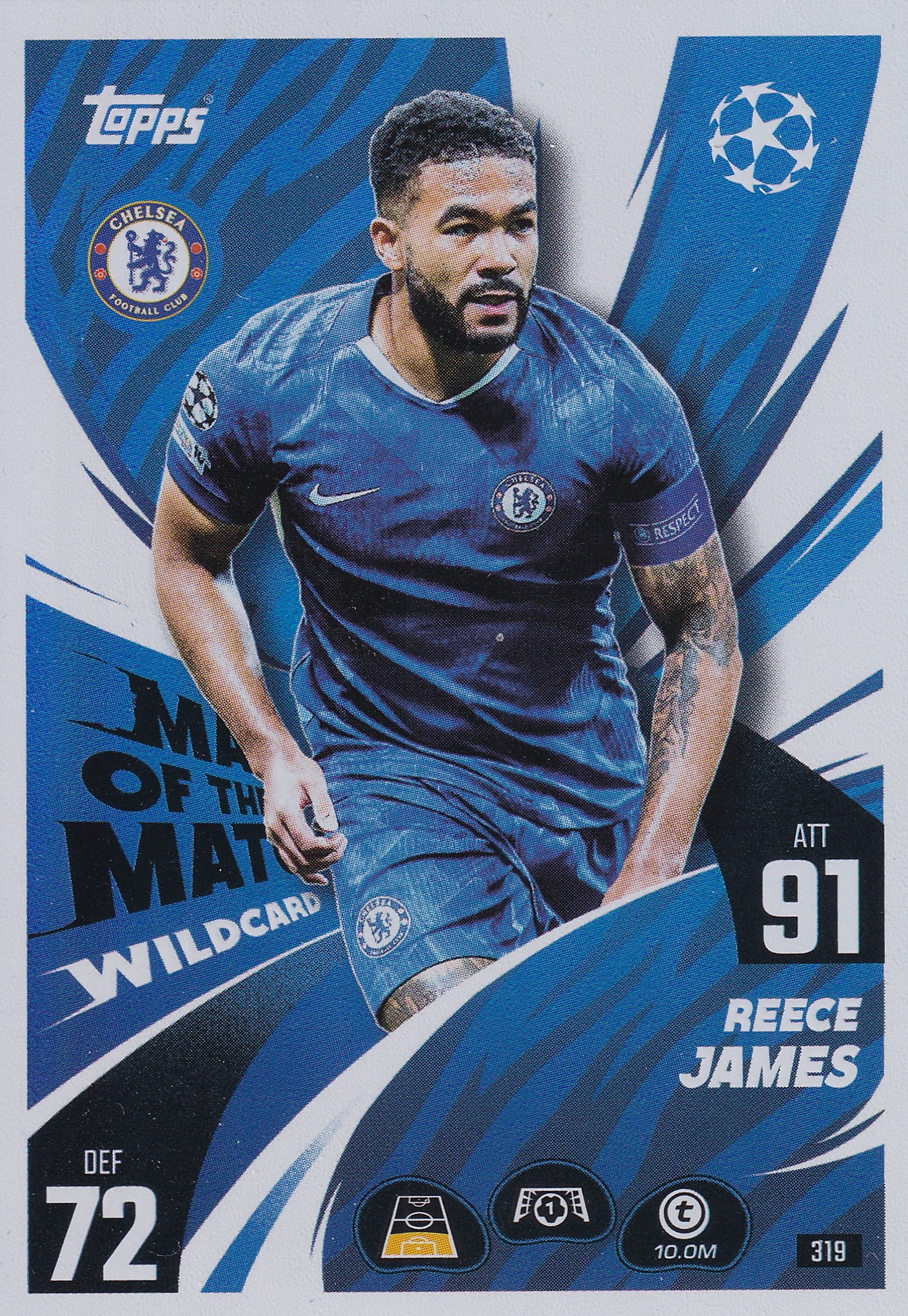 319. REECE JAMES - CHELSEA - MAN OF THE MATCH WILDCARD