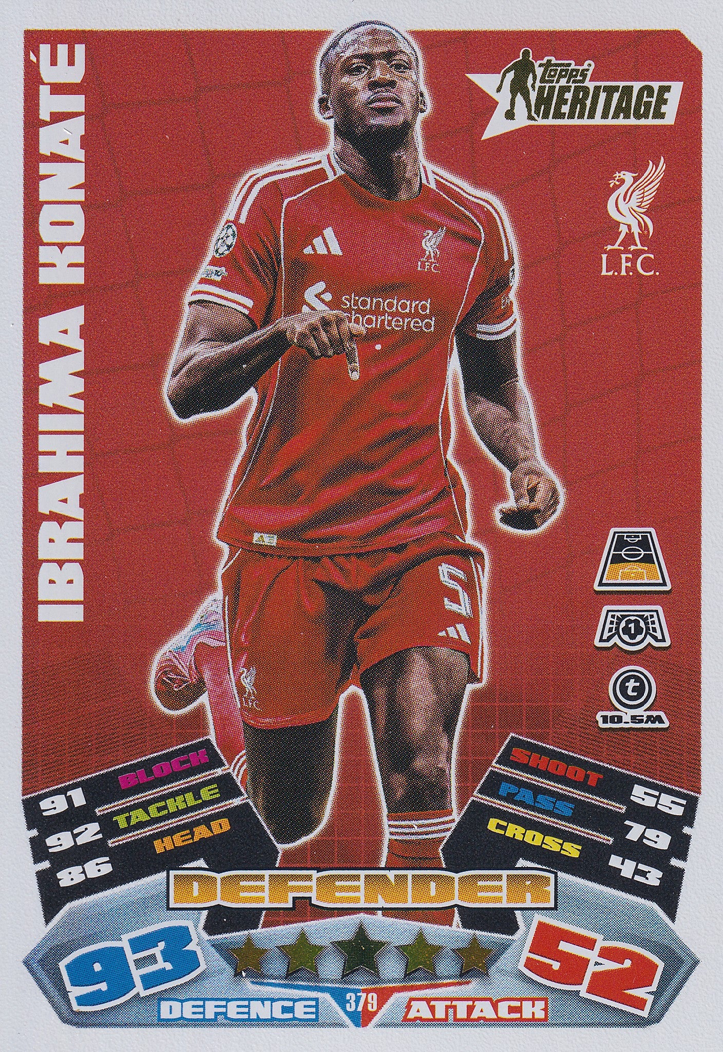 379. IBRAHIMA KONATE - LIVERPOOL FC - HERITAGE