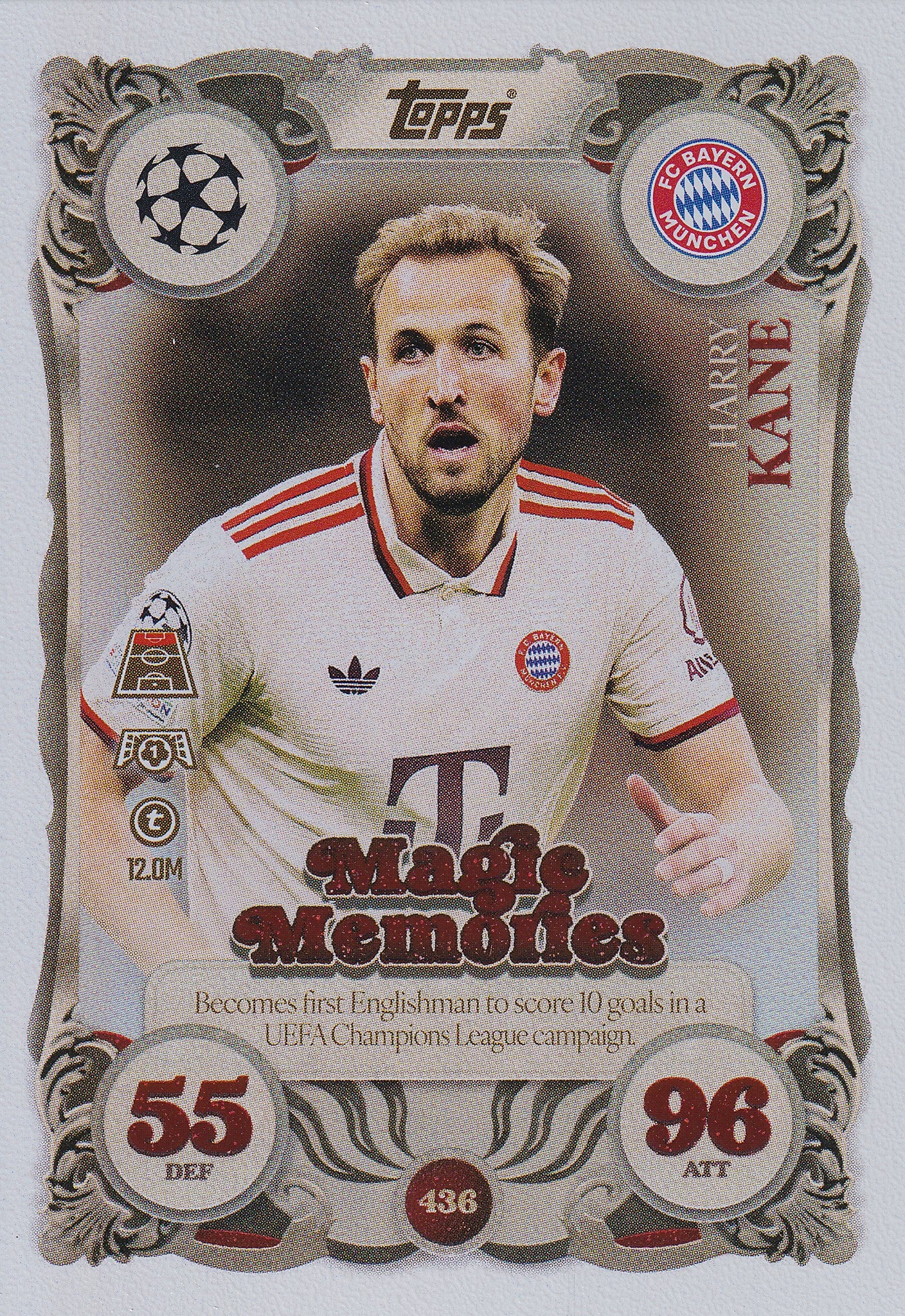 436. HARRY KANE - FC BAYERN MUNCHEN - MAGIC MEMORIES - Sportmemos