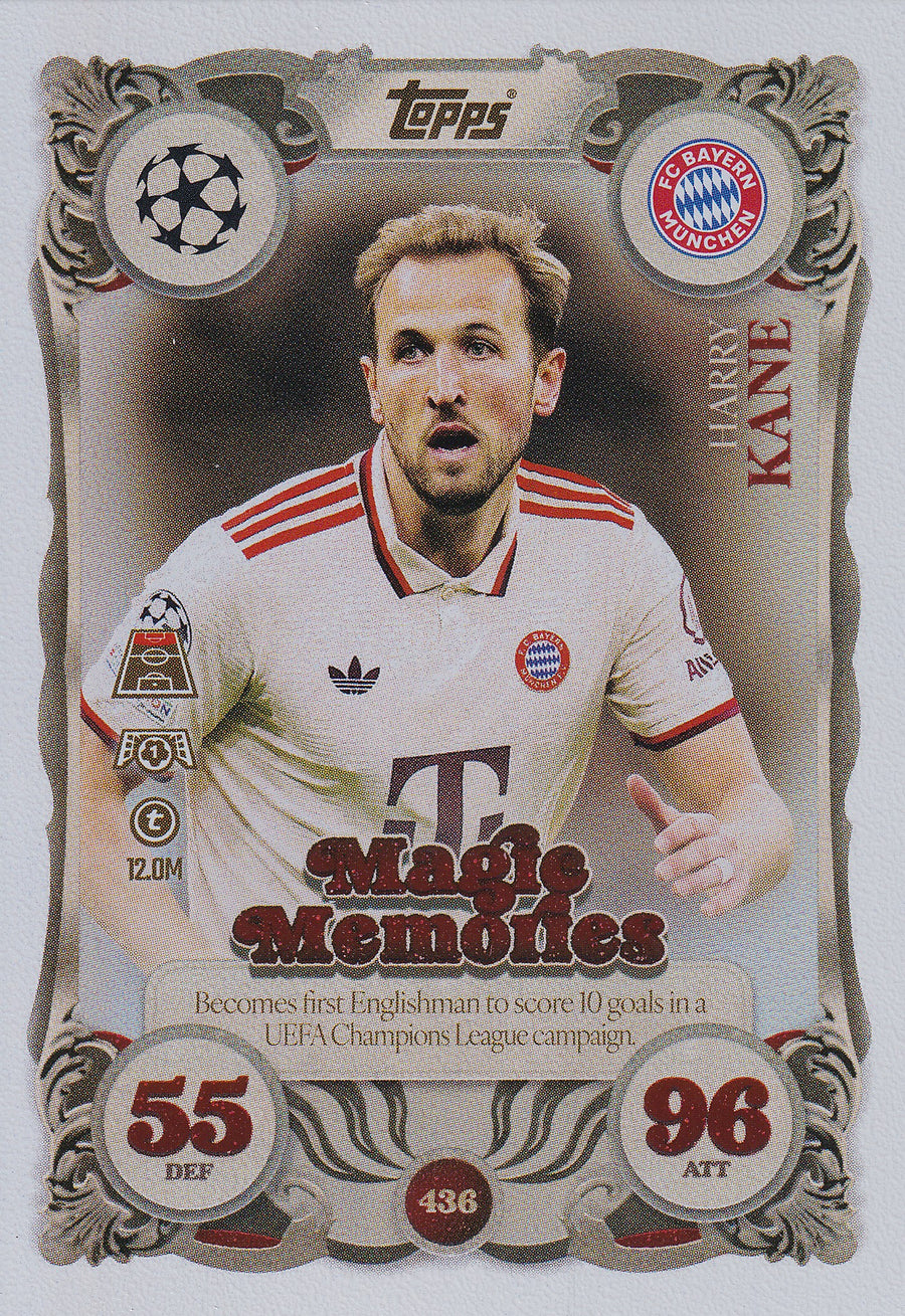 436. HARRY KANE - FC BAYERN MUNCHEN - MAGIC MEMORIES