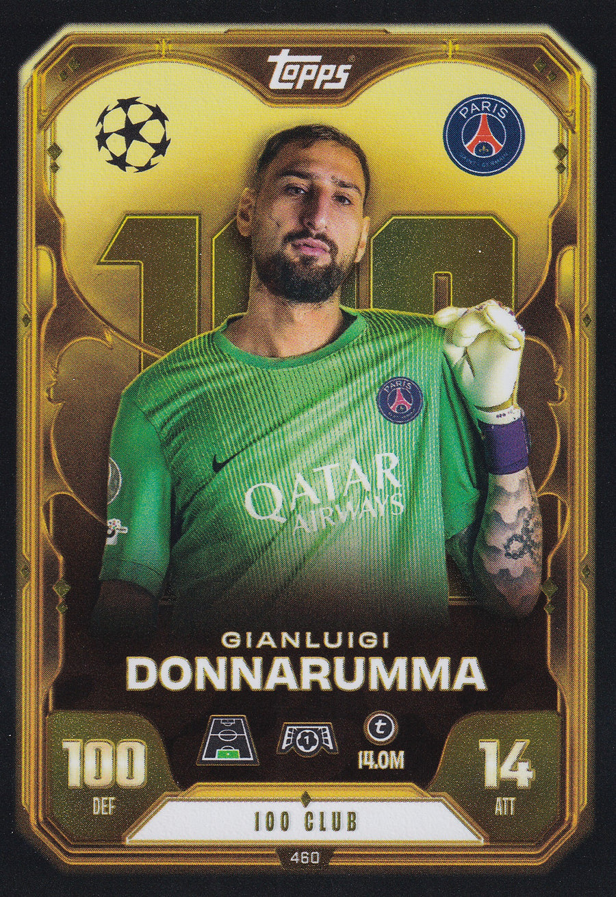 460. GIANLUIGI DONNARUMMA - PARIS SAINT-GERMAIN - 100 CLUB