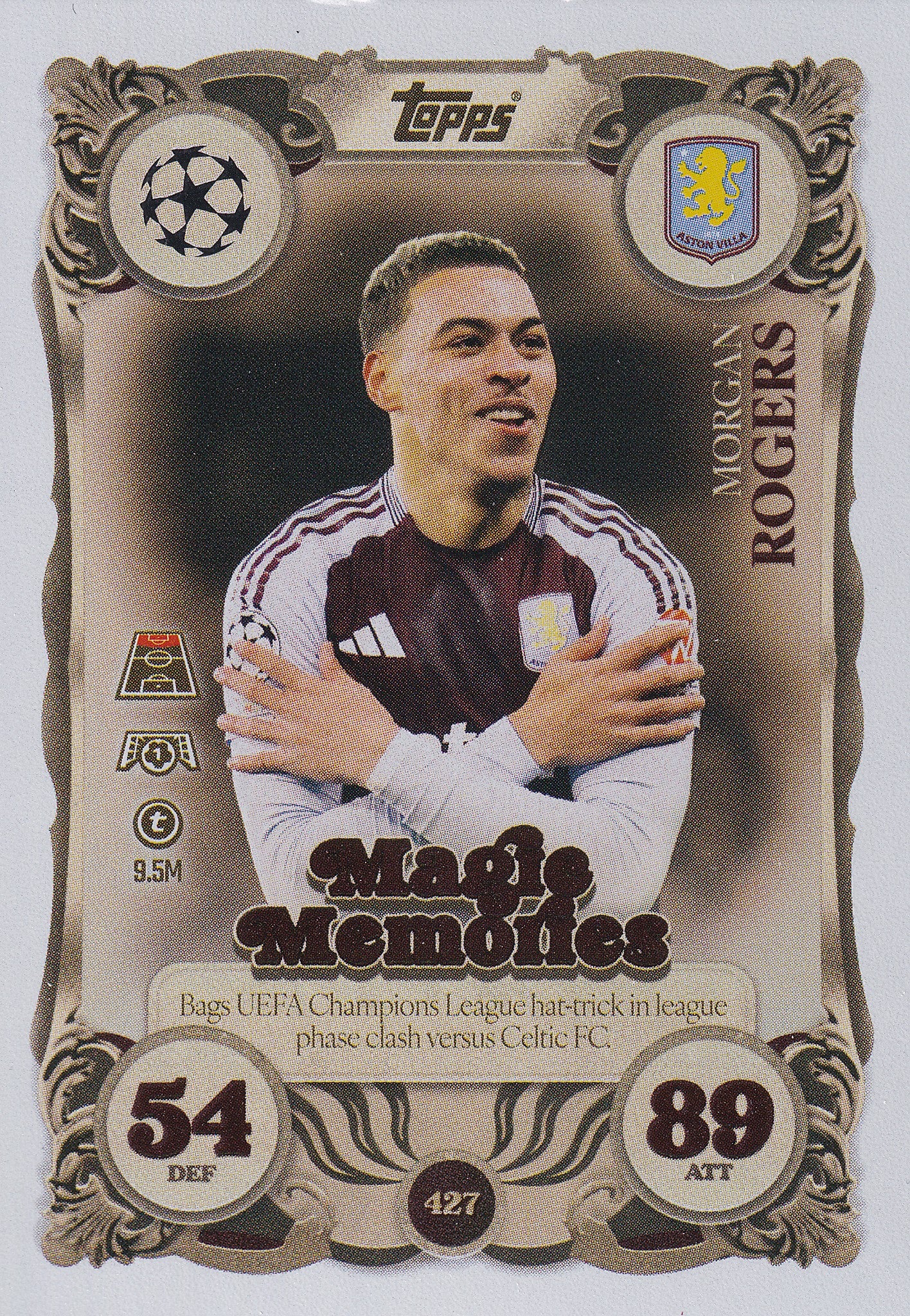 427. MORGAN ROGERS - ASTON VILLA - MAGIC MEMORIES