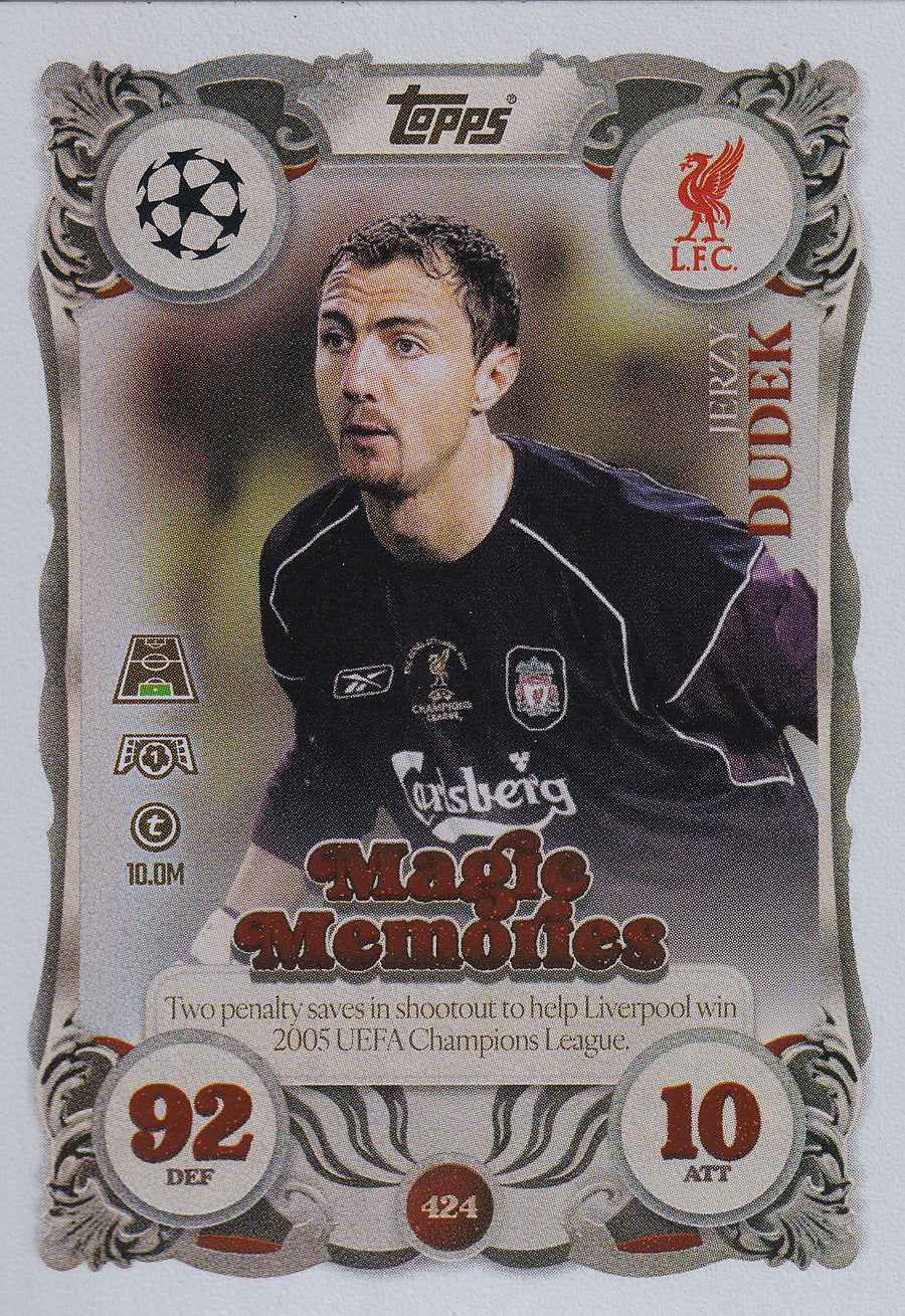 424. JERZY DUDEK - LIVERPOOL FC - MAGIC MEMORIES