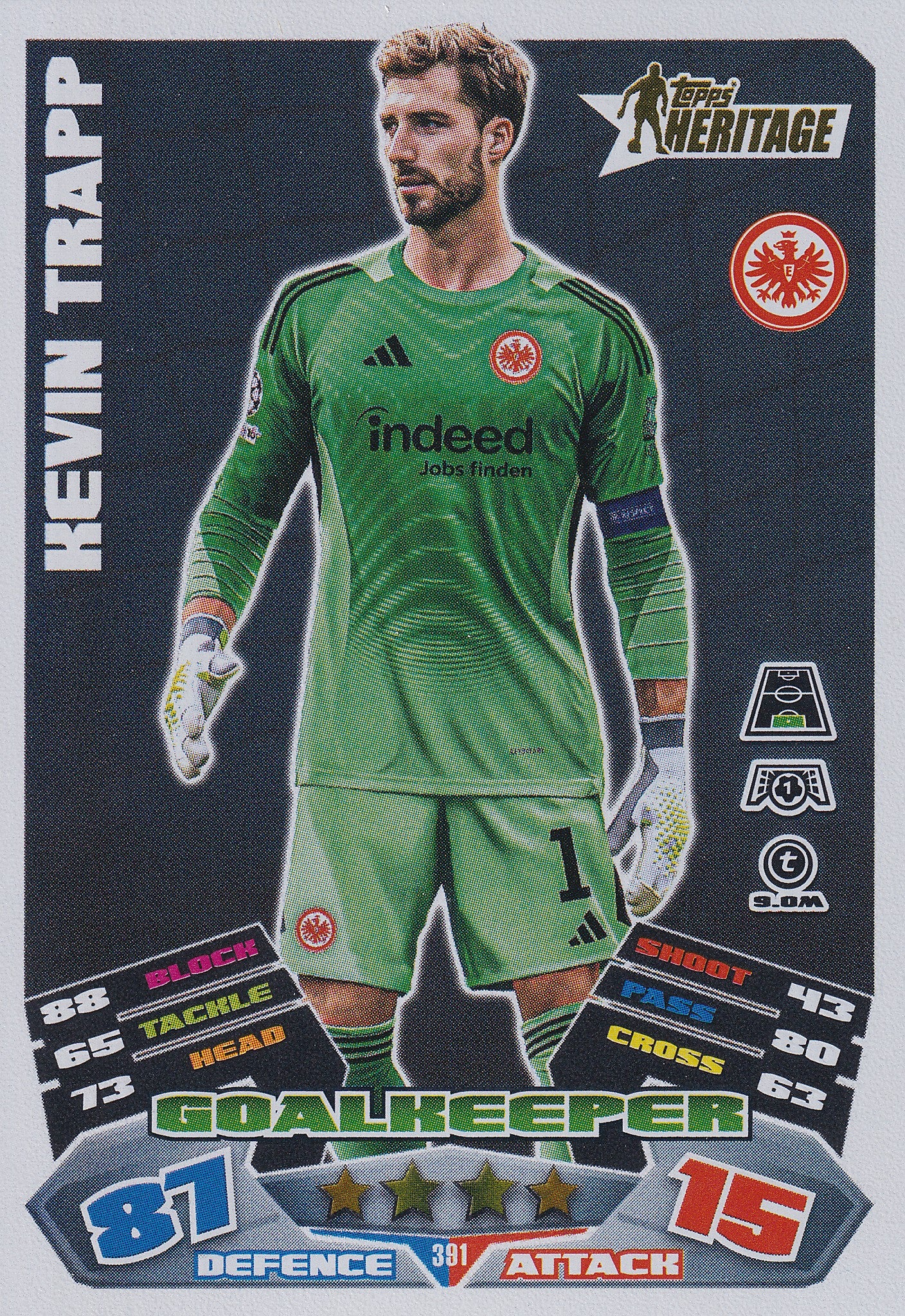 391. KEVIN TRAPP - EINTRACHT FRANKFURT - HERITAGE