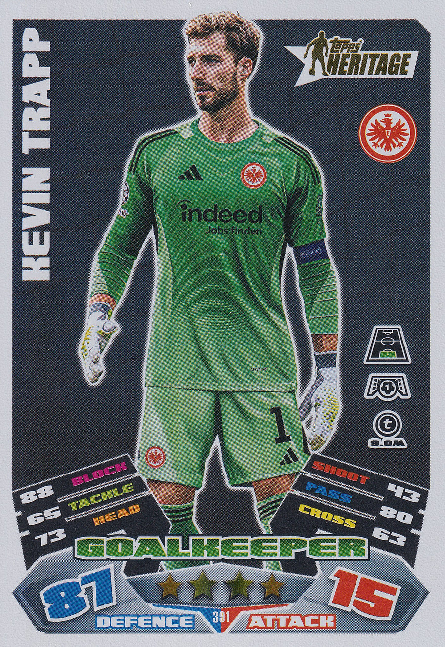 391. KEVIN TRAPP - EINTRACHT FRANKFURT - HERITAGE