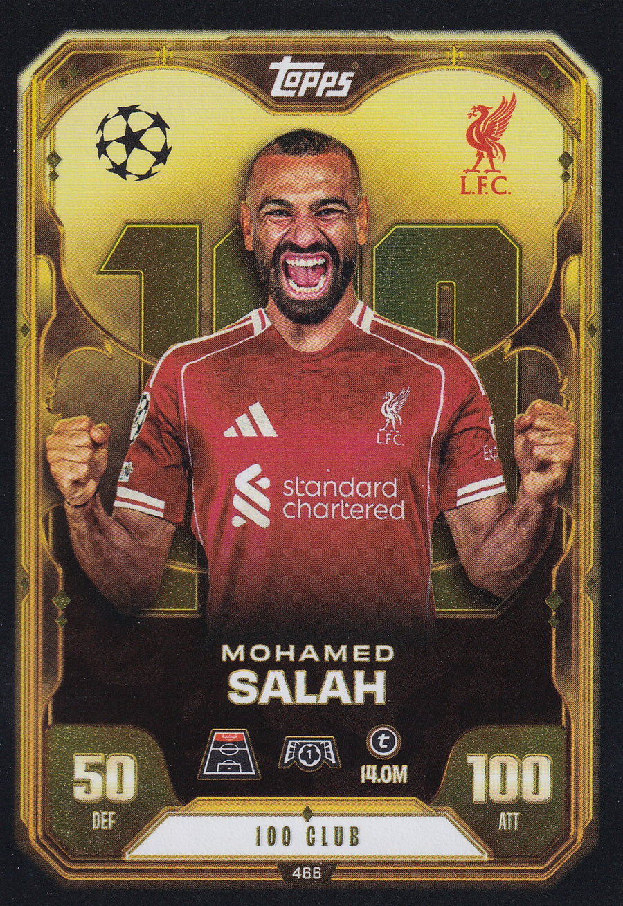 466. MOHAMED SALAH - LIVERPOOL FC - 100 CLUB