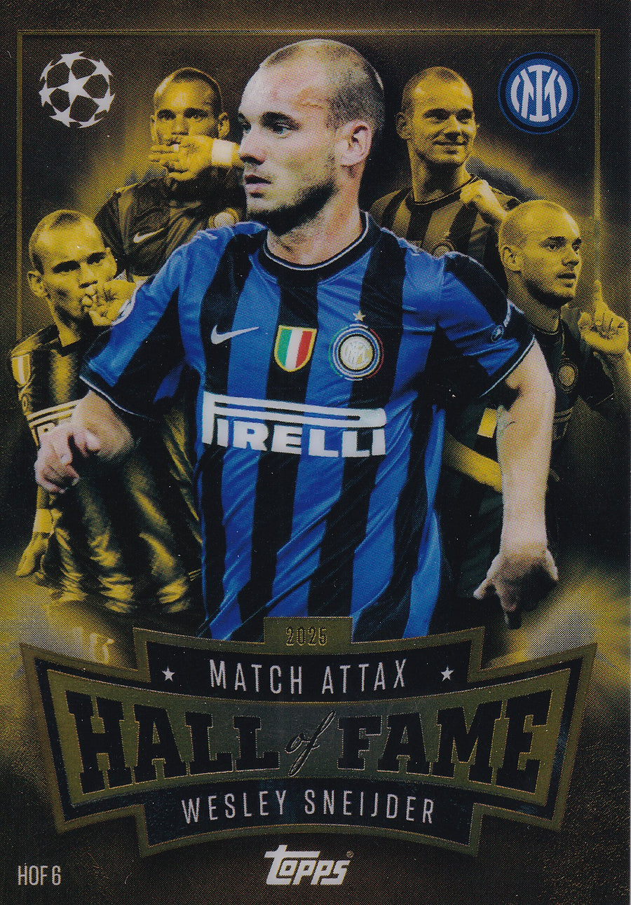 HOF-06. WESLEY SNEIJDER - FC INTERNAZIONALE MILANO - HALL OF FAME