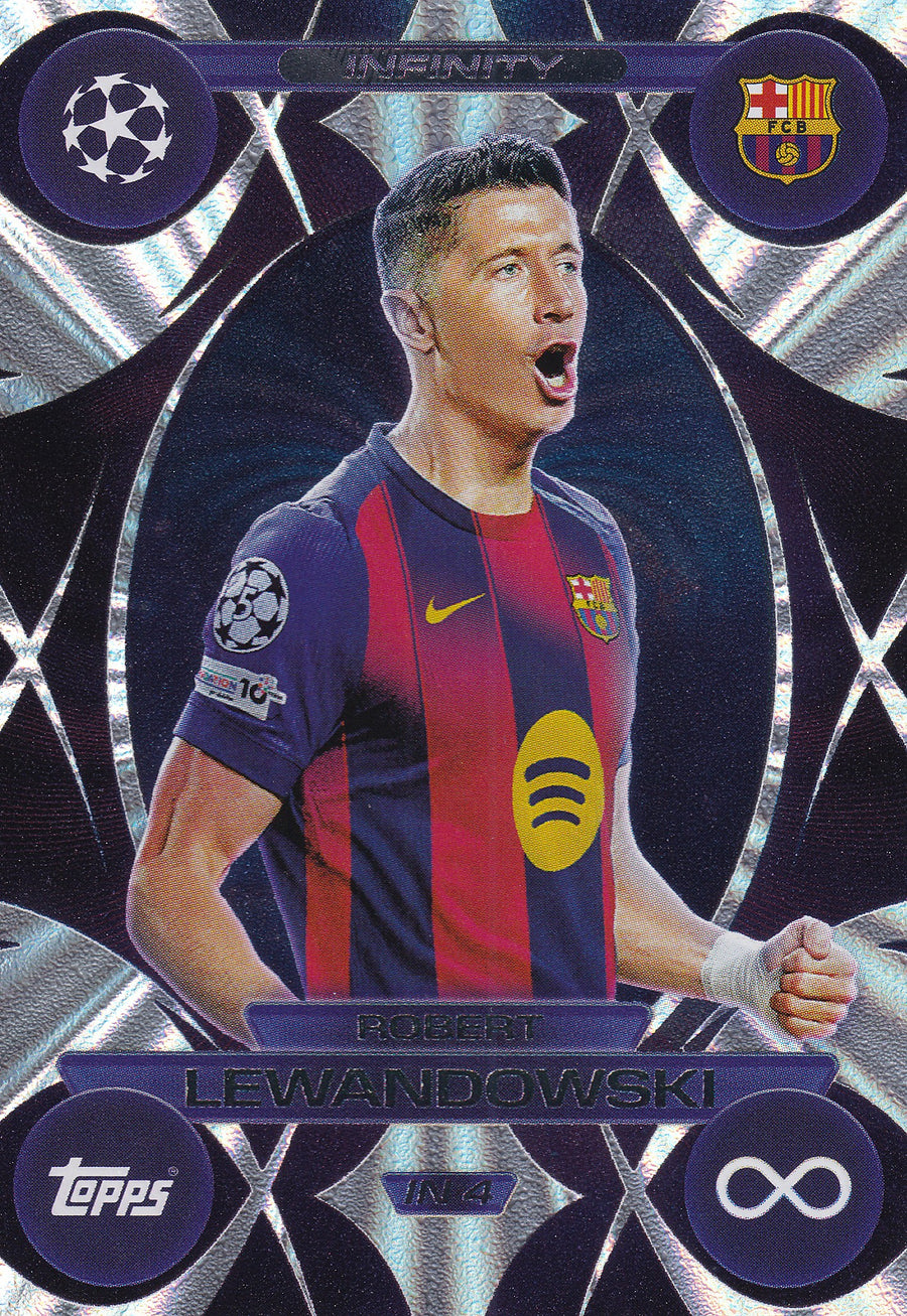IN4. ROBERT LEWANDOWSKI - FC BARCELONA - INFINITY
