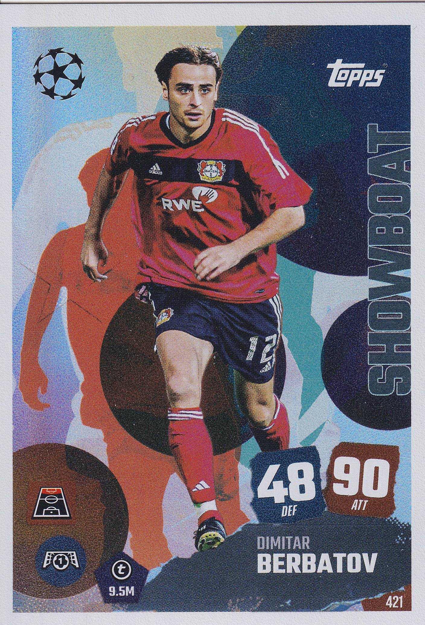 421. DIMITAR BERBATOV - BAYER 04 LEVERKUSEN - SHOWBOAT