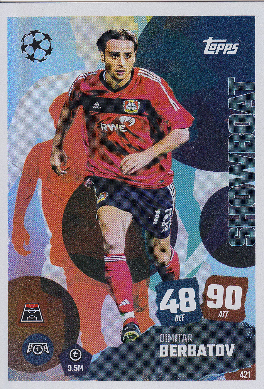 421. DIMITAR BERBATOV - BAYER 04 LEVERKUSEN - SHOWBOAT