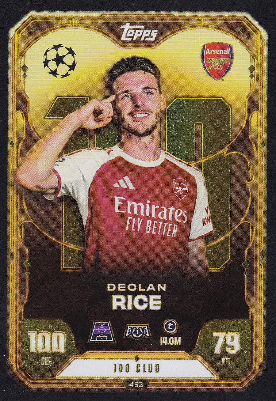 463. DECLAN RICE - ARSENAL - 100 CLUB