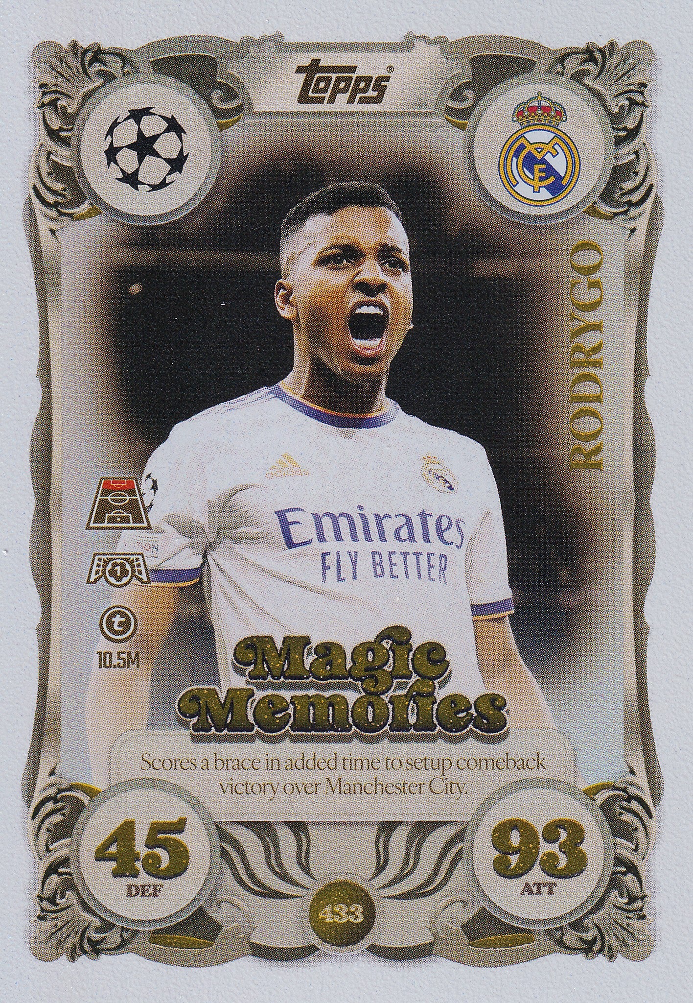 433. RODRYGO - REAL MADRID C.F. - MAGIC MEMORIES