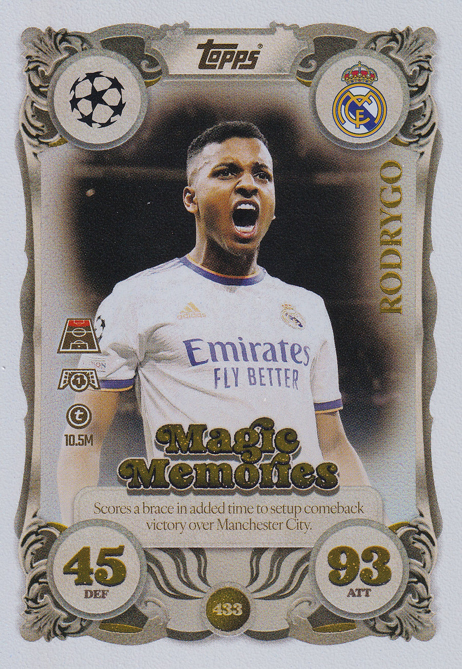 433. RODRYGO - REAL MADRID C.F. - MAGIC MEMORIES