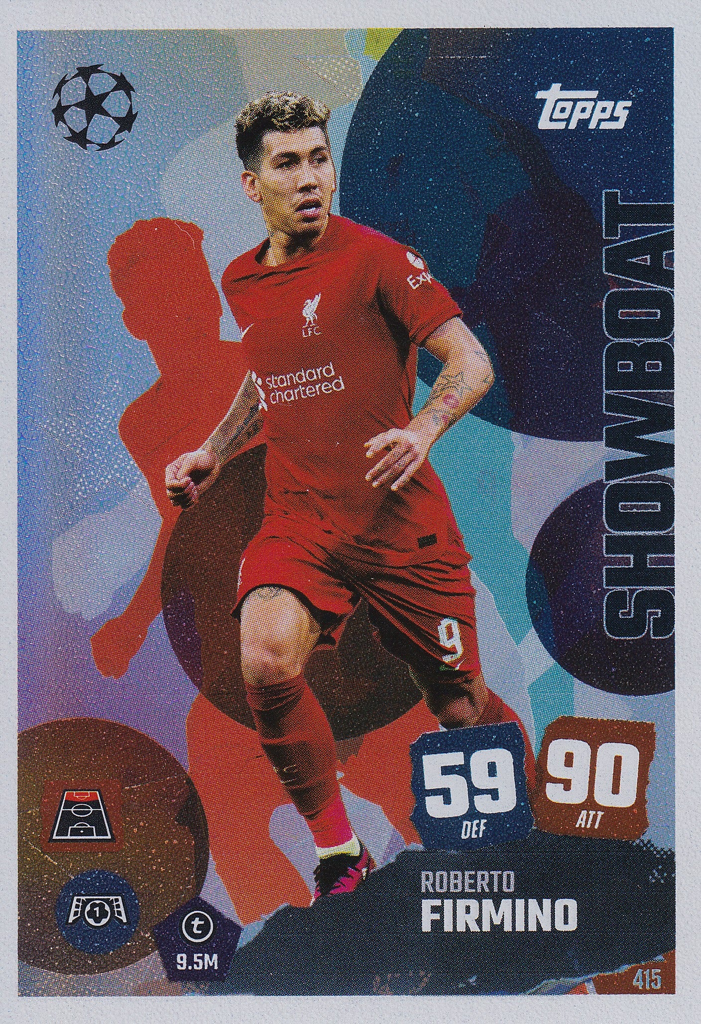 415. ROBERTO FIRMINO - LIVERPOOL FC - SHOWBOAT