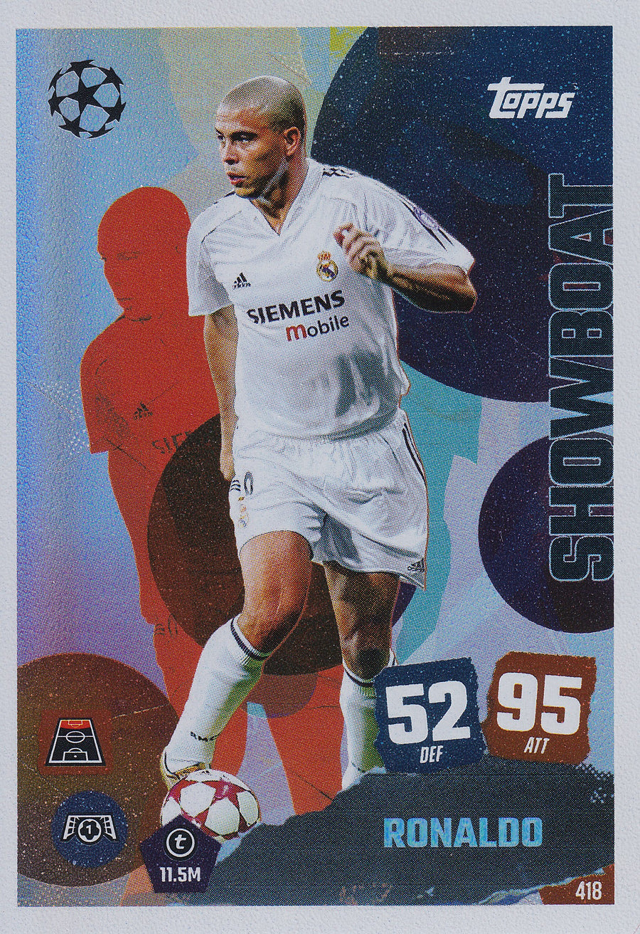 418. RONALDO - REAL MADRID C.F. - SHOWBOAT