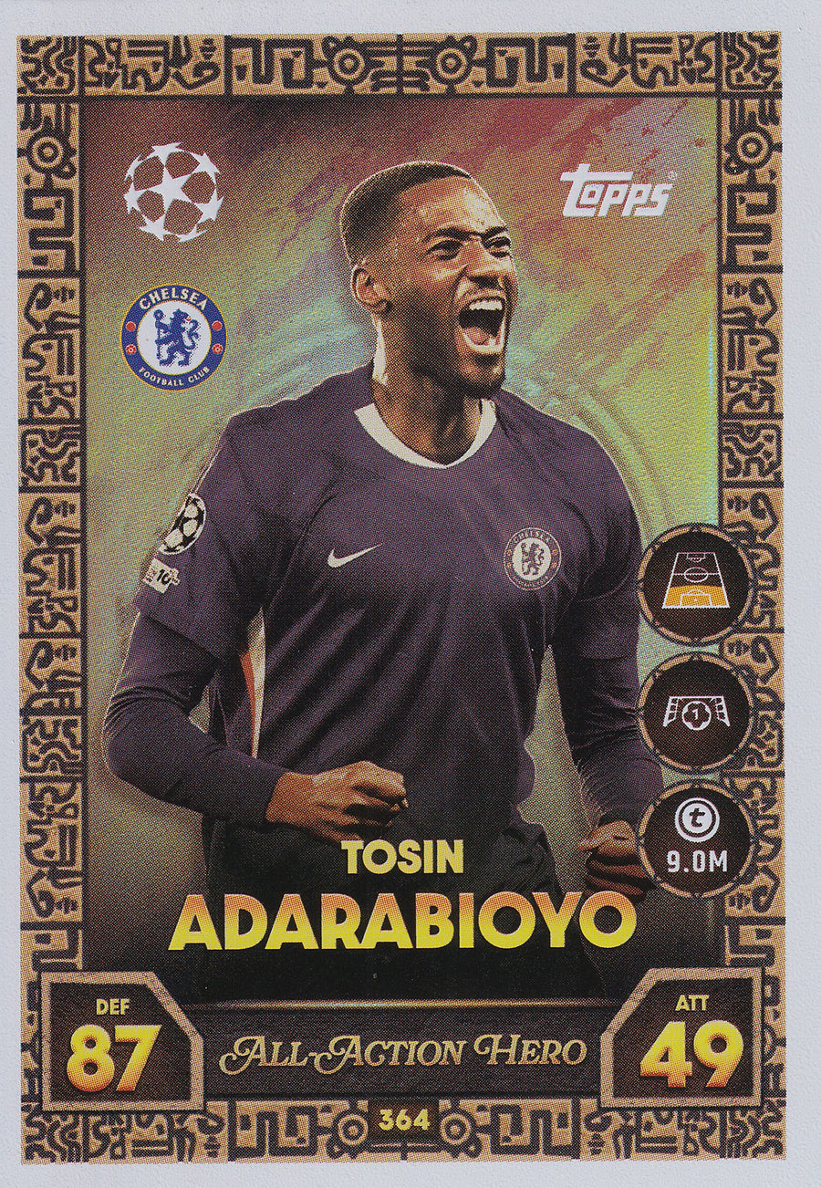 364. TOSIN ADARABIOYO - CHELSEA - ALL ACTION HERO