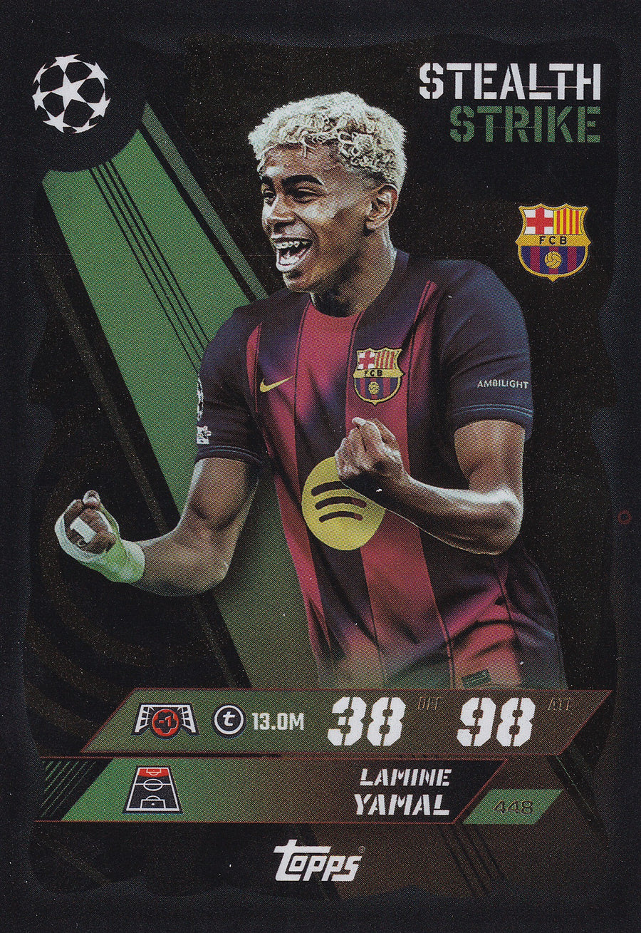 448. LAMINE YAMAL - FC BARCELONA - STEALTH STRIKE