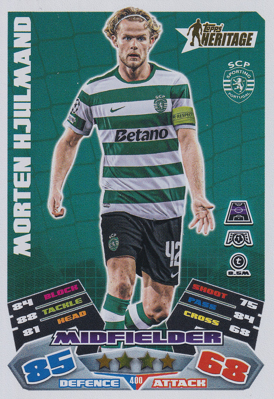 400. MORTEN HJULMAND - SPORTING CLUBE DE PORTUGAL - HERITAGE