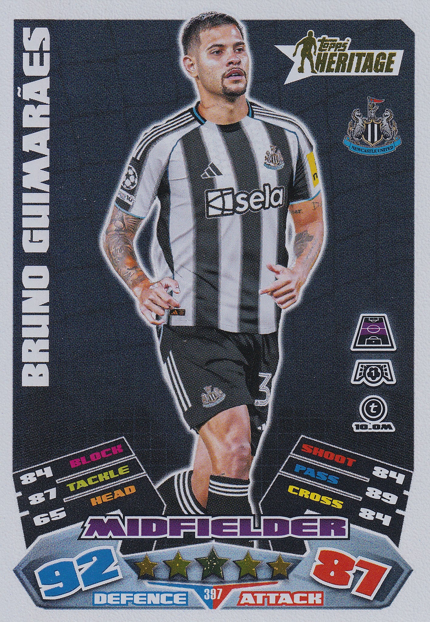 397. BRUNO GUIMARAES - NEWCASTLE UNITED - HERITAGE