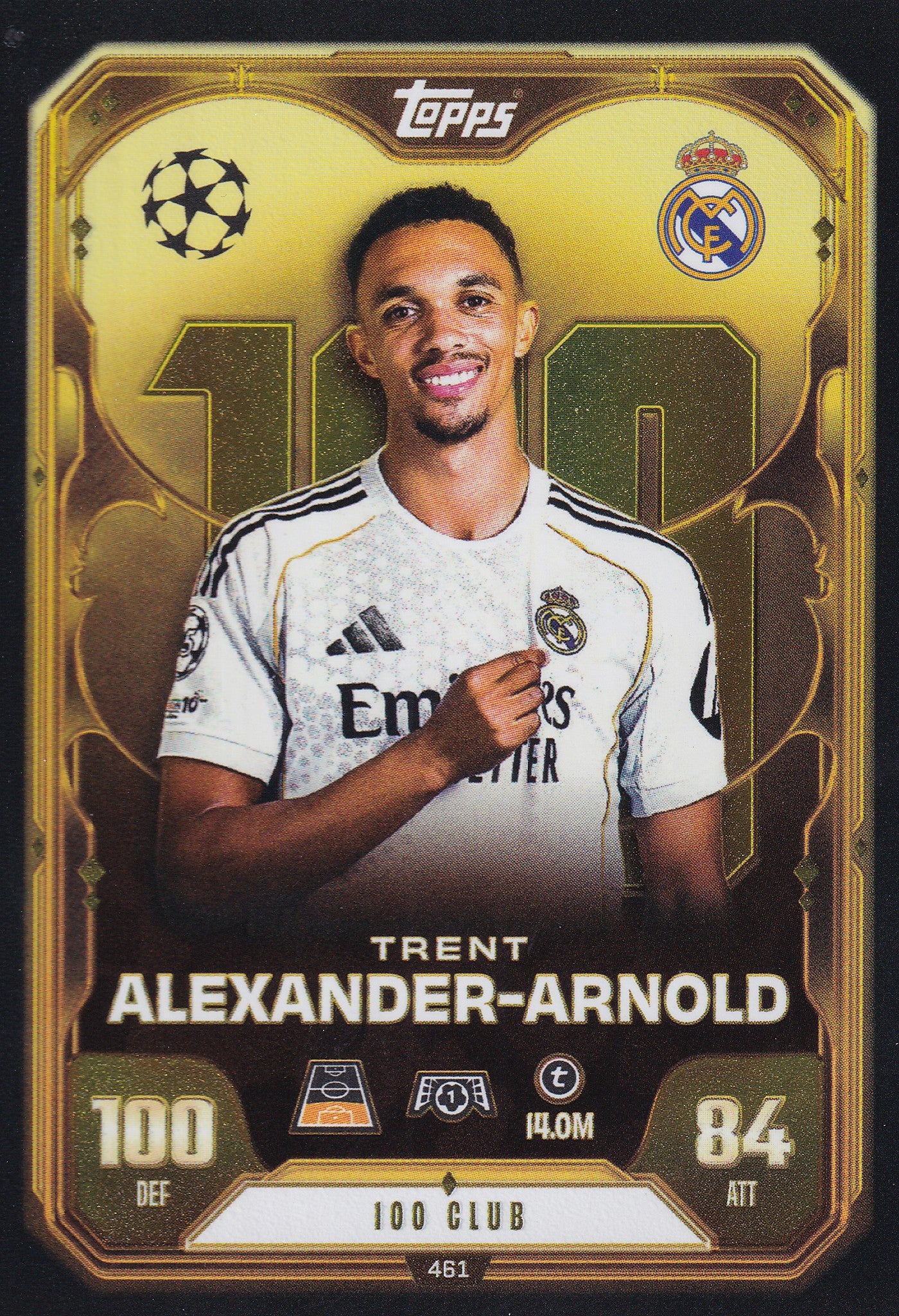 461. TRENT ALEXANDER-ARNOLD - REAL MADRID C.F. - 100 CLUB