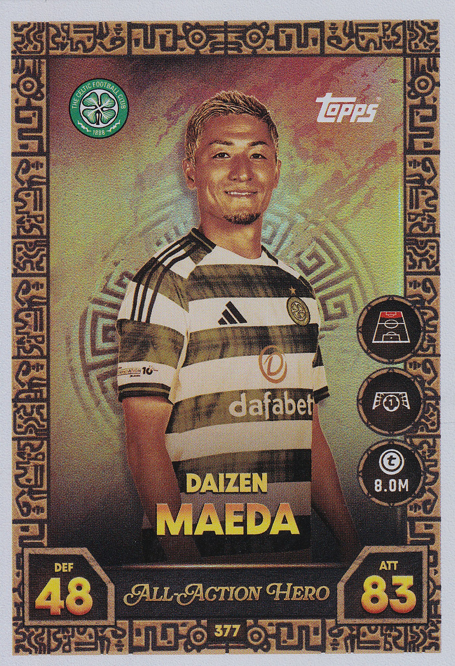 377. DAIZEN MAEDA - CELTIC - ALL ACTION HERO