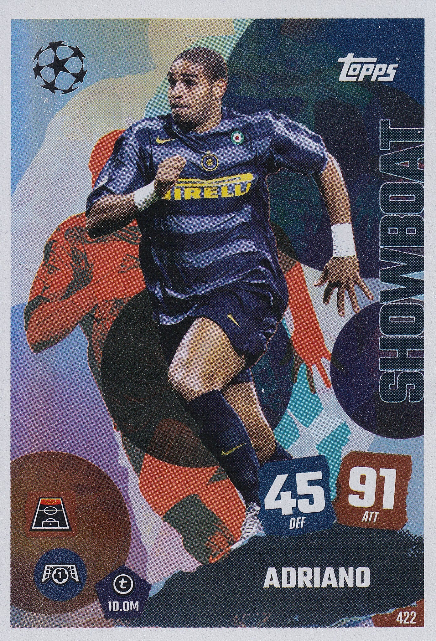 422. ADRIANO - FC INTERNAZIONALE MILANO - SHOWBOAT