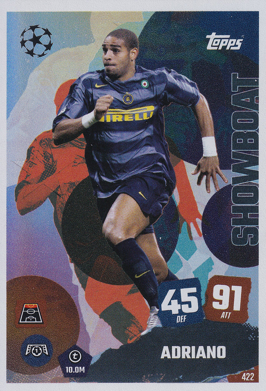 422. ADRIANO - FC INTERNAZIONALE MILANO - SHOWBOAT