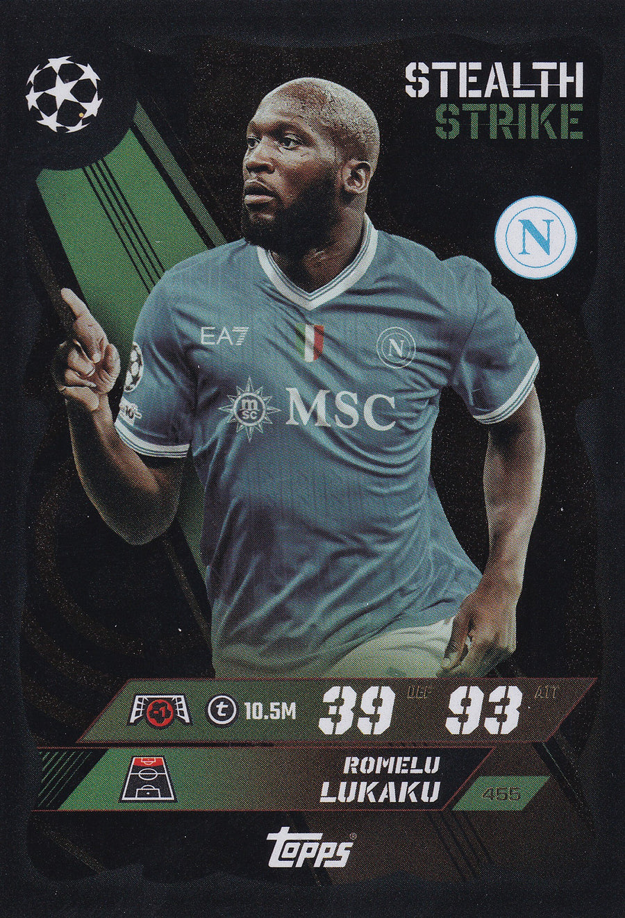 455. ROMELU LUKAKU - SSC NAPOLI - STEALTH STRIKE