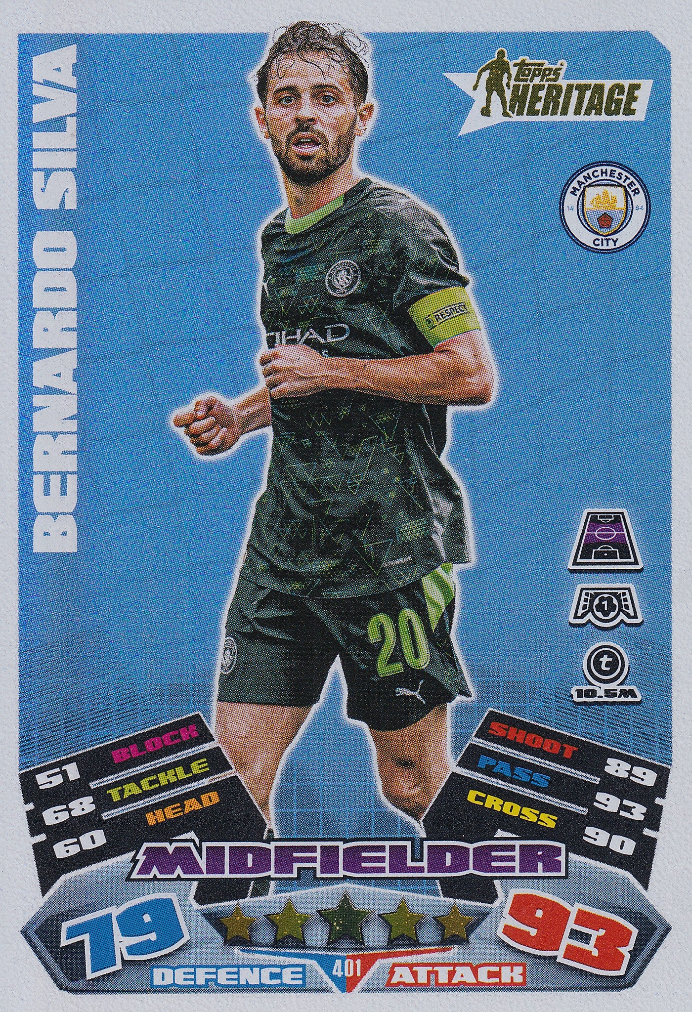 401. BERNARDO SILVA - MANCHESTER CITY - HERITAGE