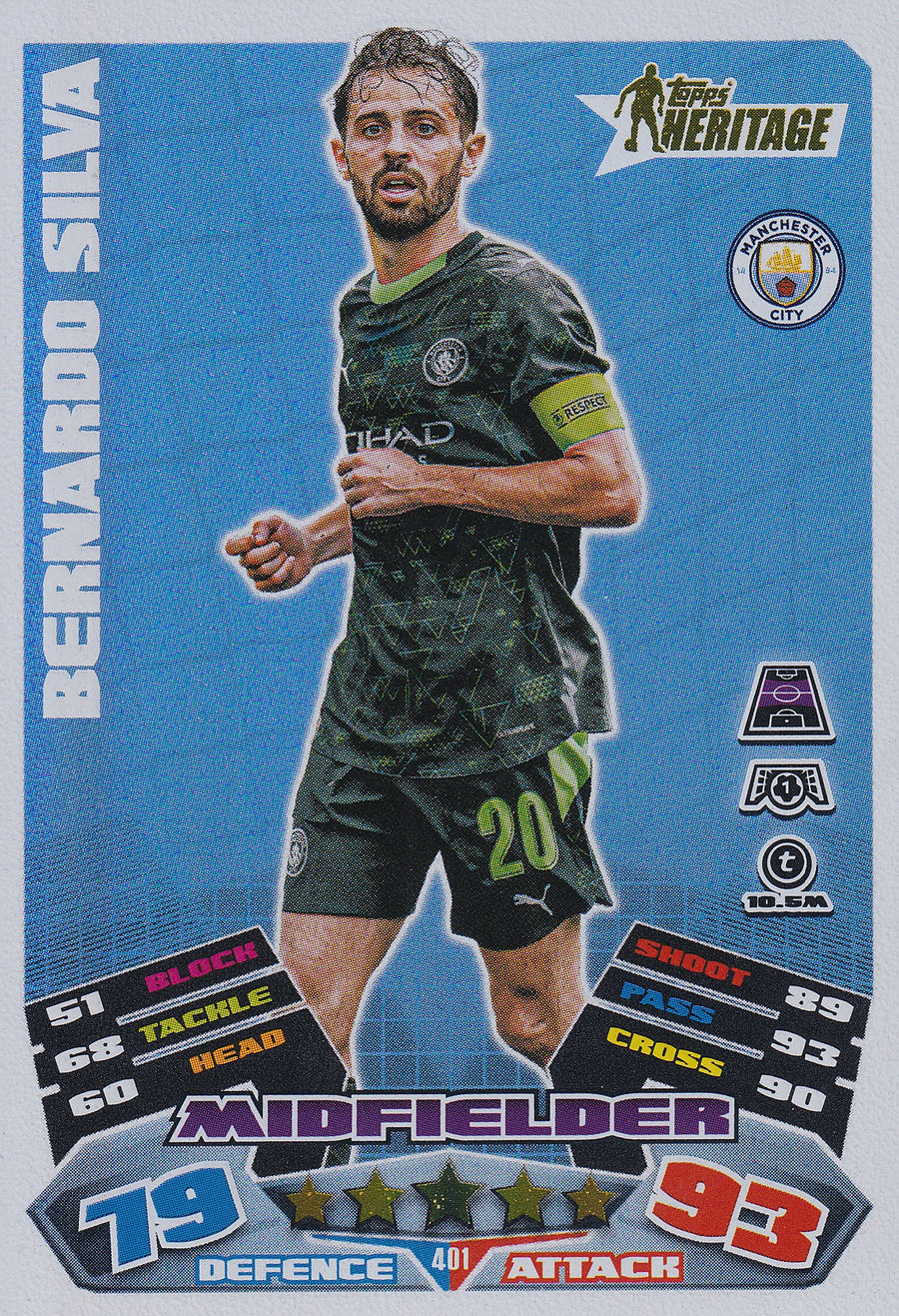 401. BERNARDO SILVA - MANCHESTER CITY - HERITAGE