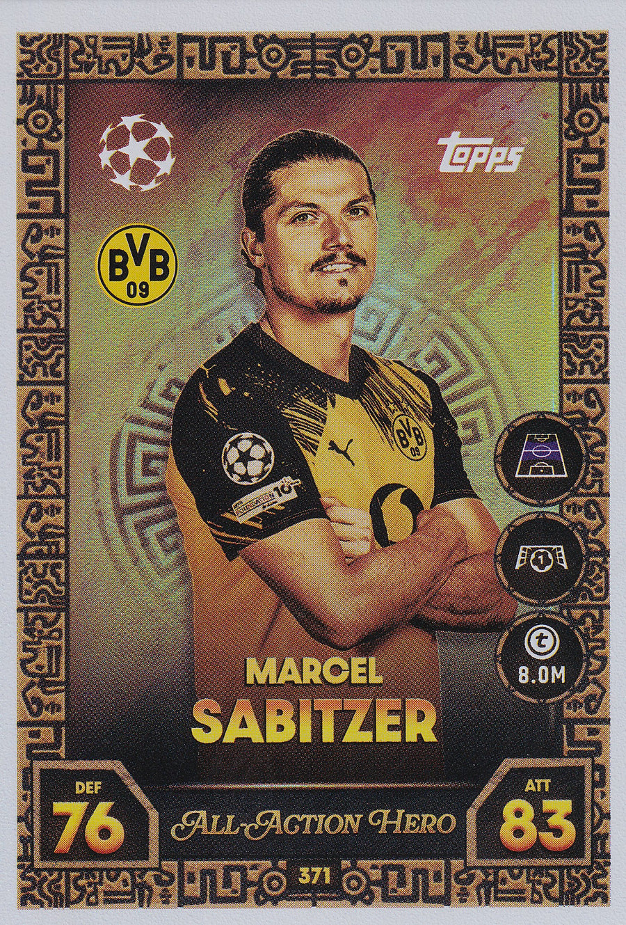 371. MARCEL SABITZER - BORUSSIA DORTMUND - ALL ACTION HERO