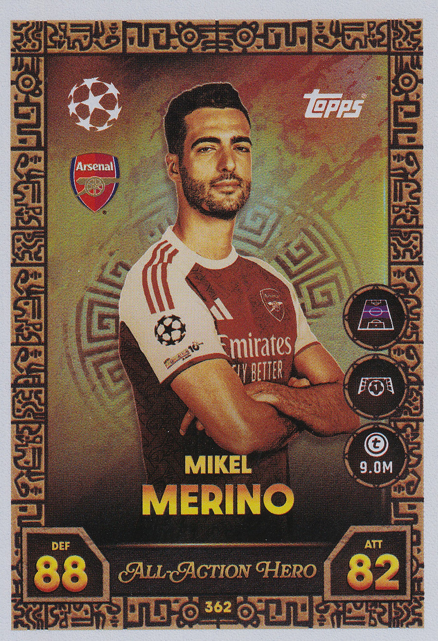 362. MIKEL MERINO - ARSENAL FC - ALL ACTION HERO