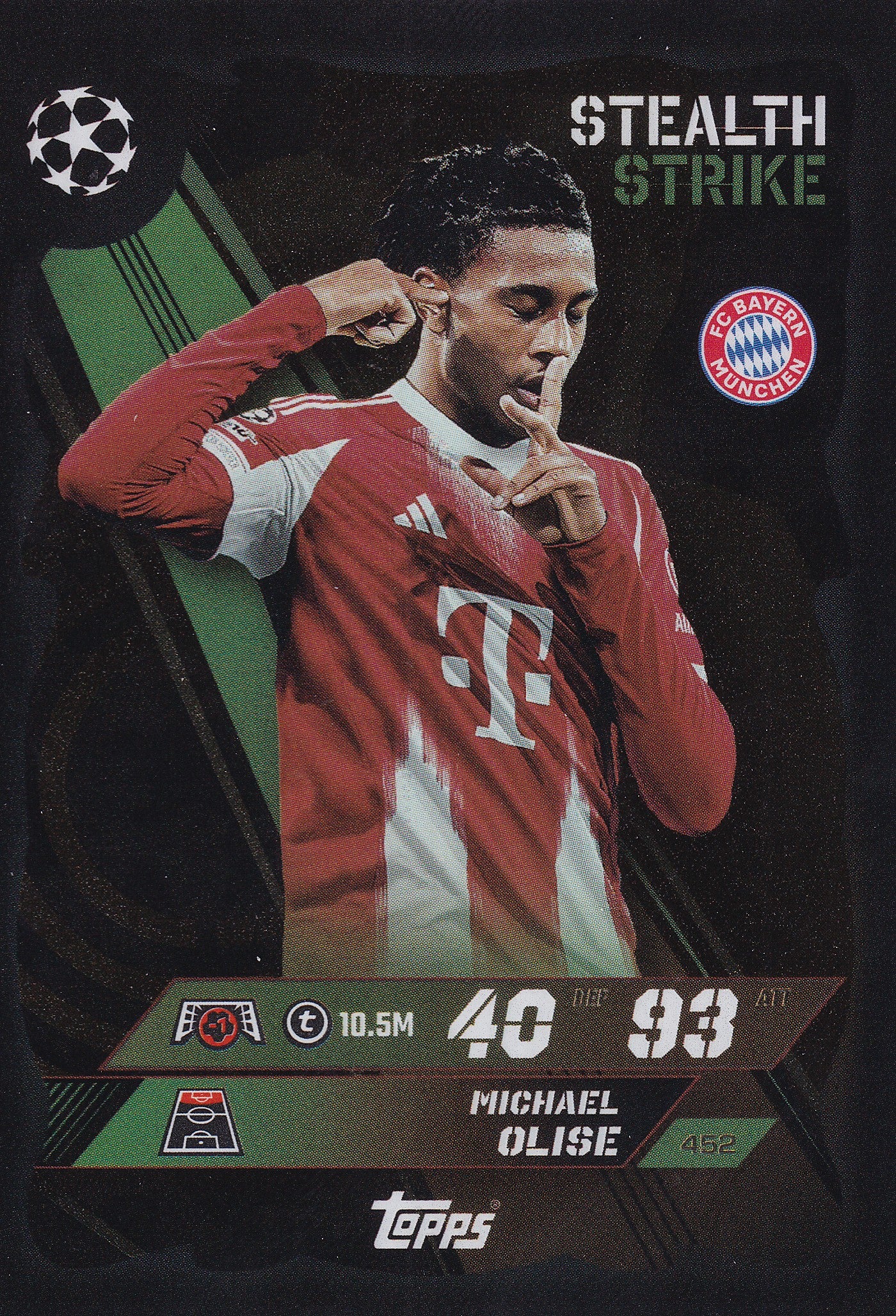 452. MICHAEL OLISE - FC BAYERN MUNCHEN - STEALTH STRIKE