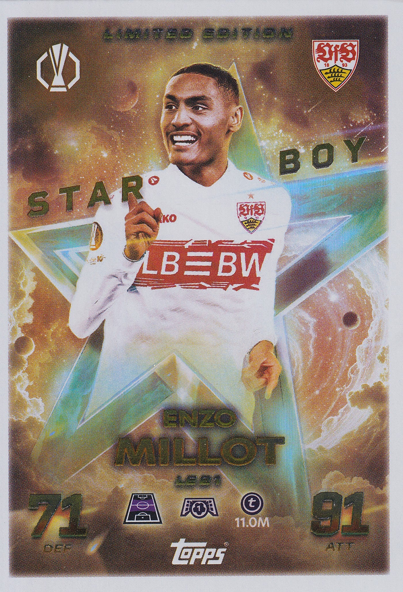 LE21. ENZO MILLOT - VFB STUTTGART - LIMITED EDITION